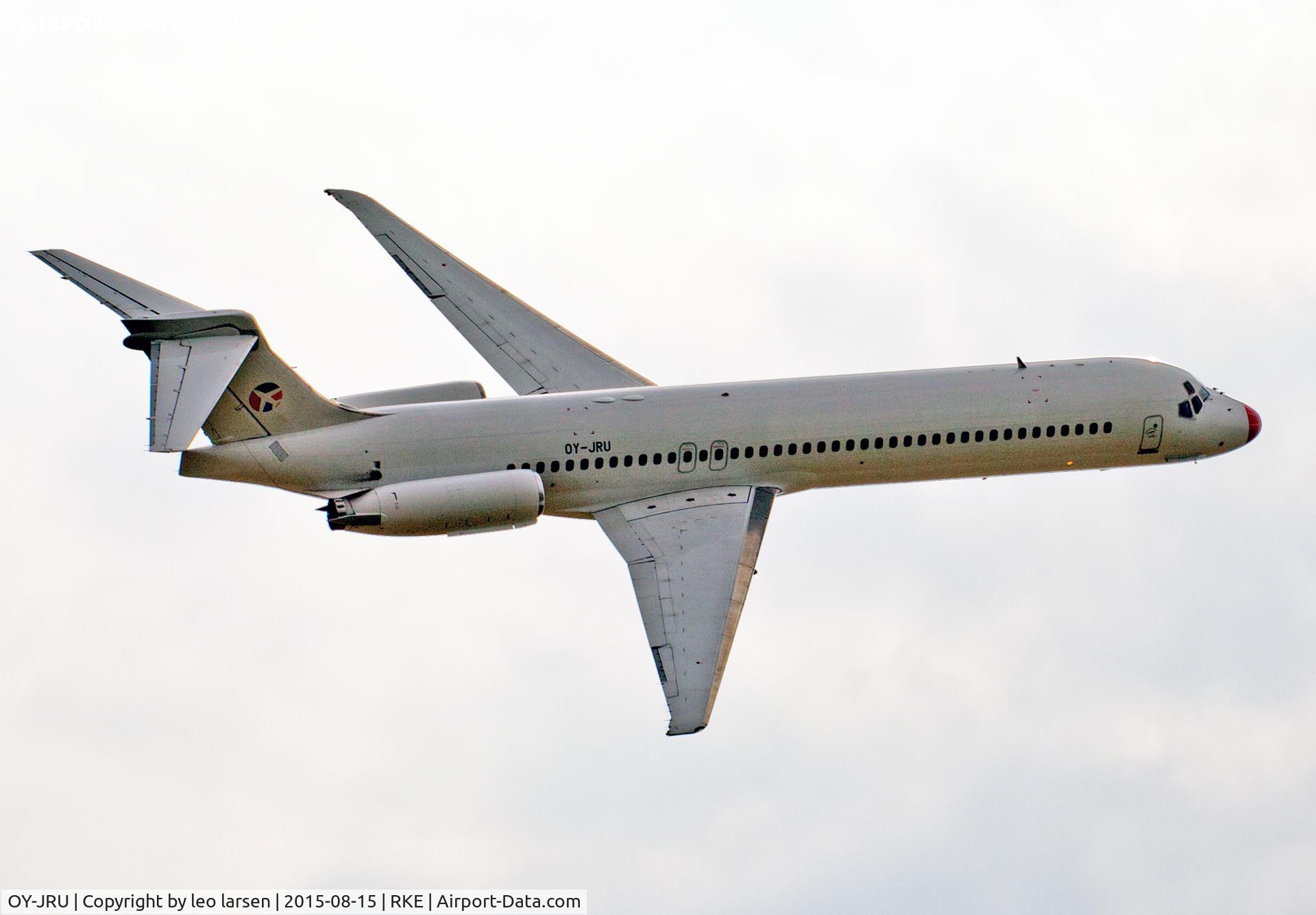 OY-JRU, 1987 McDonnell Douglas MD-87 (DC-9-87) C/N 49403, Roskilde Air Show 15.8.2015