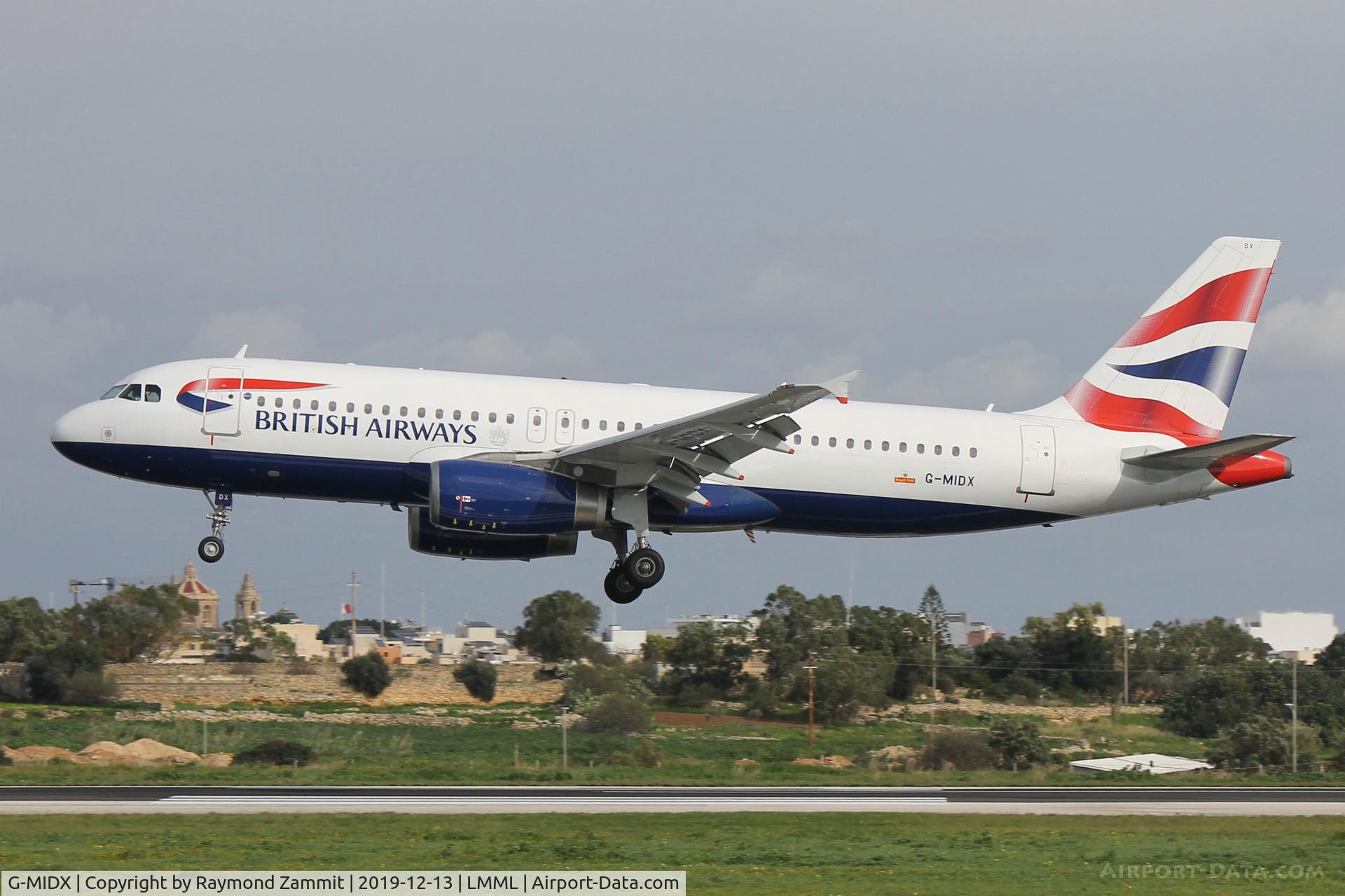 G-MIDX, 2000 Airbus A320-232 C/N 1177, A320 G-MIDX British Airways