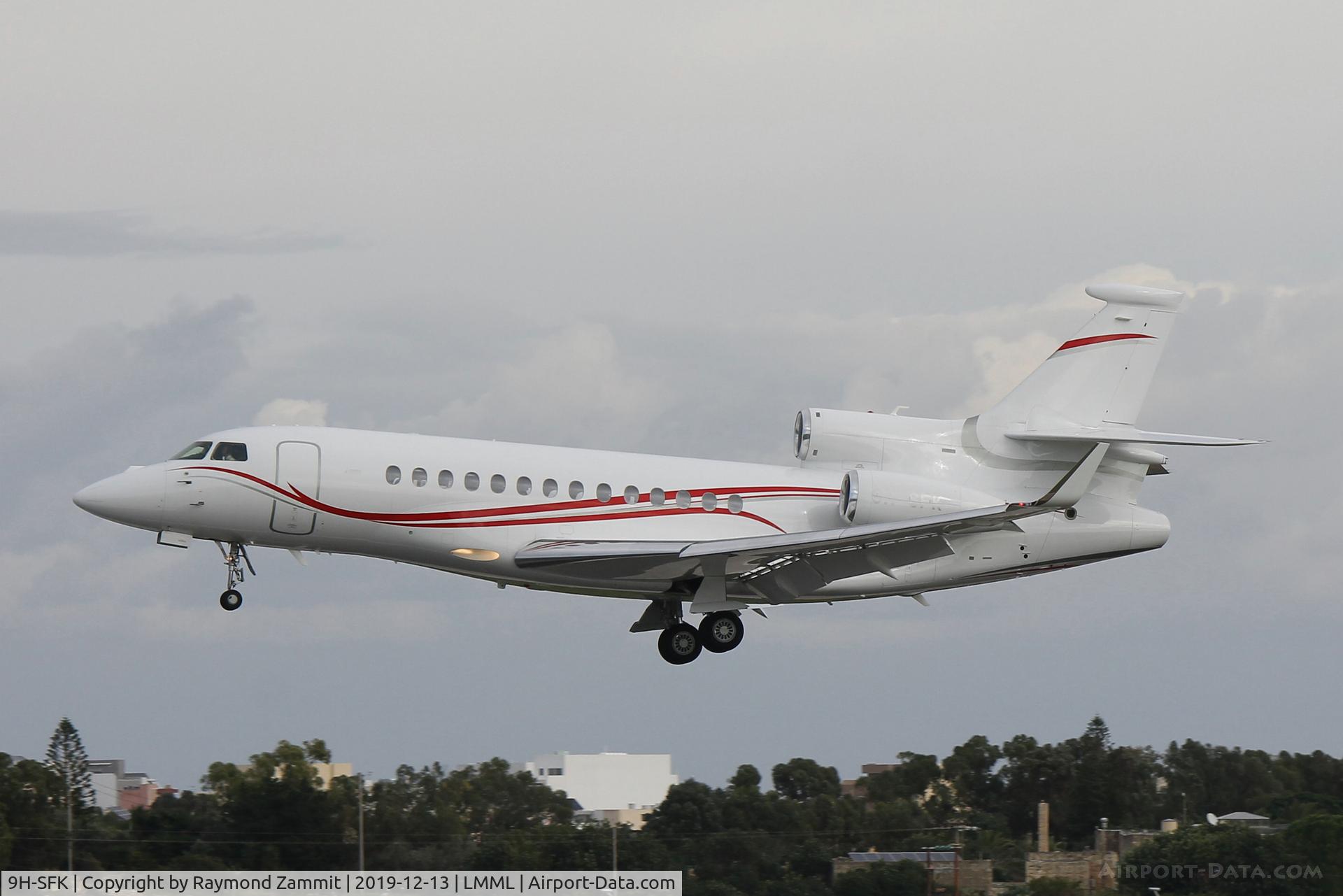 9H-SFK, 2015 Dassault Falcon 7X C/N 258, Dassault Falcon 7X 9H-SFK TAG Aviation Malta