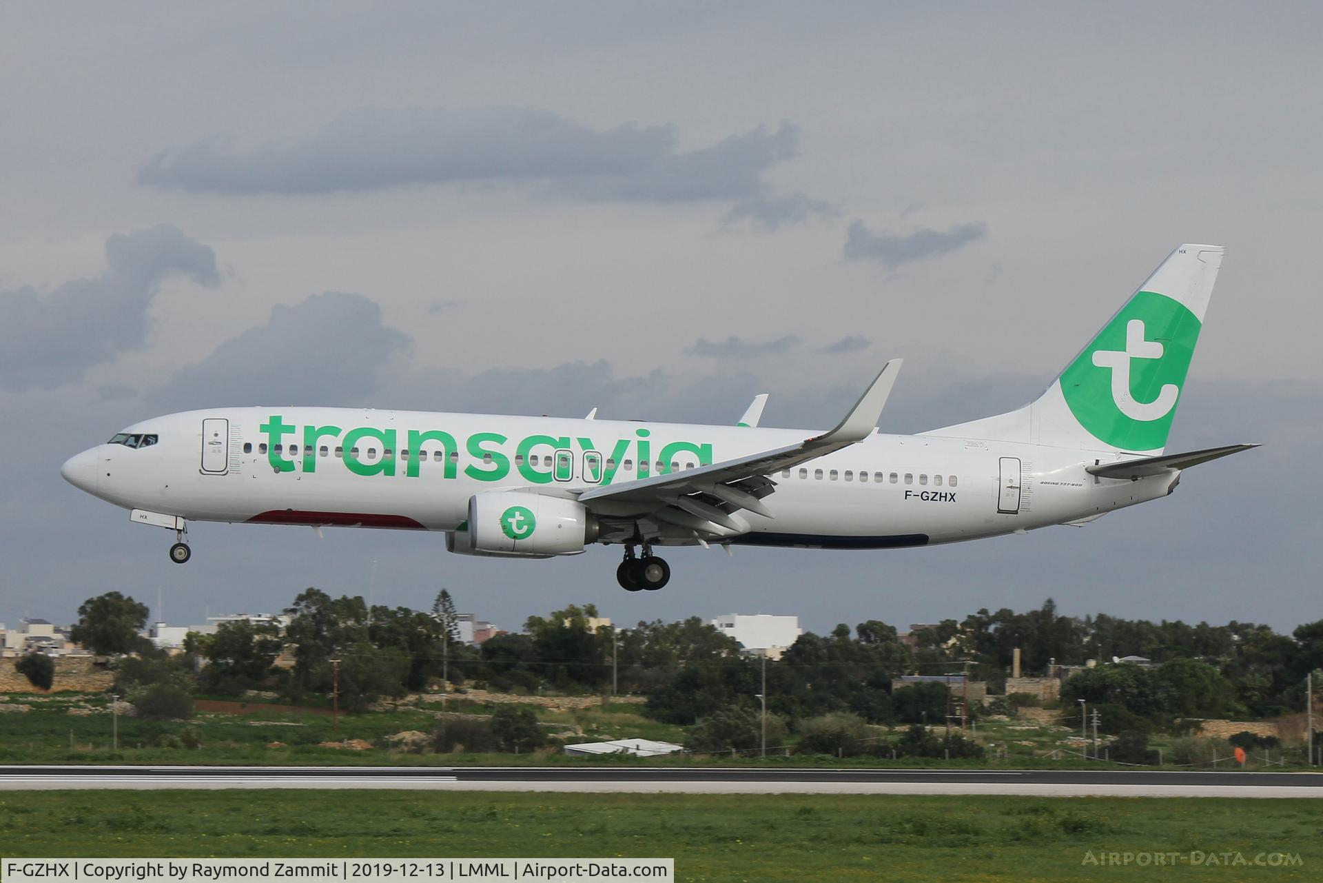 F-GZHX, 2016 Boeing 737-8K2 C/N 41343, B737-800 F-GZHX Transavia France