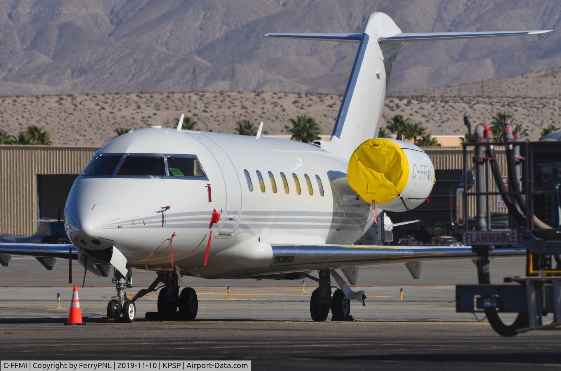 C-FFMI, 2019 Bombardier Challenger 650 C/N 6137, CL650 parked in PSP