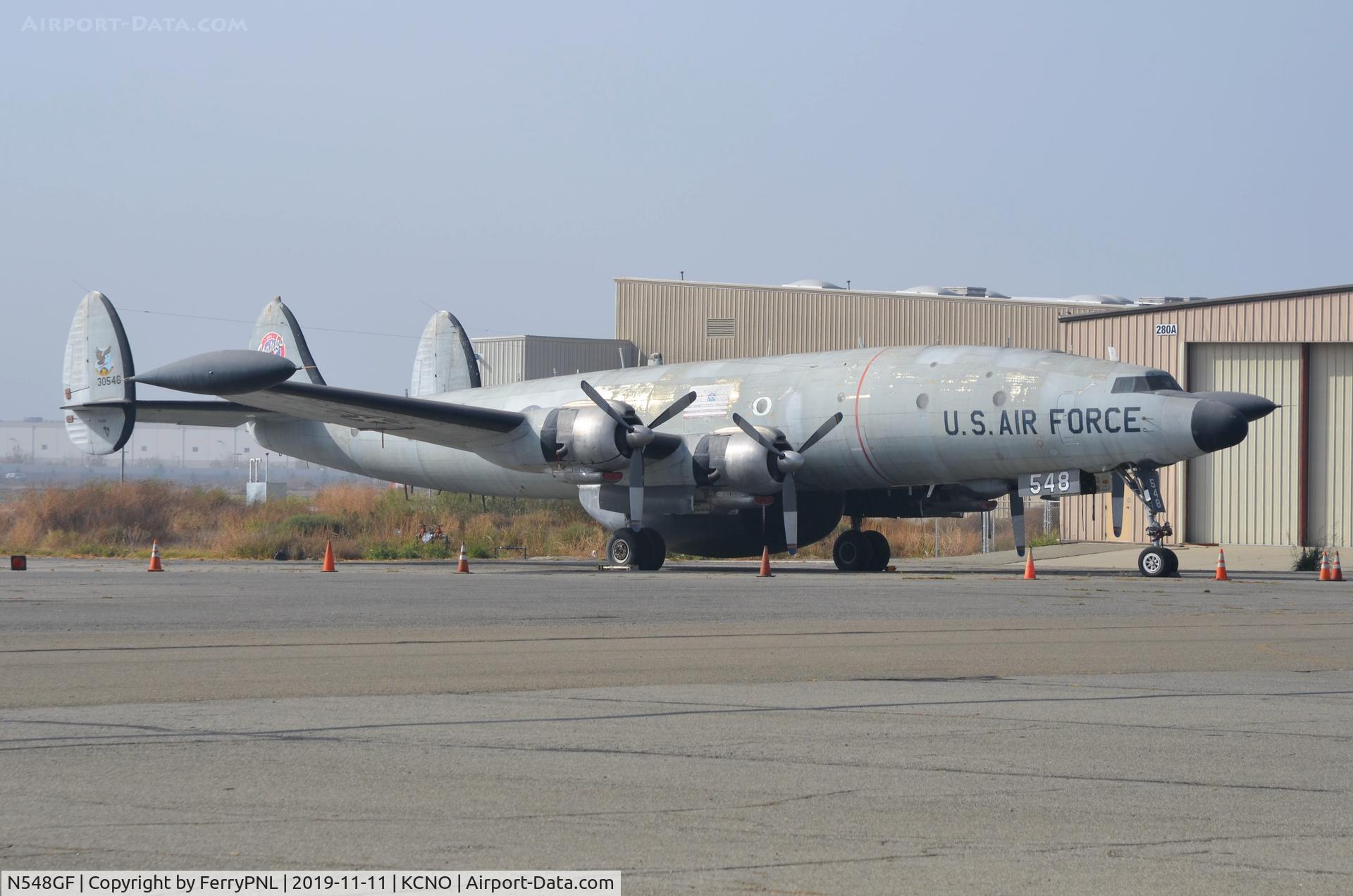 N548GF, 1955 Lockheed EC-121T Warning Star C/N 4363, Always an impressive sight: L1049