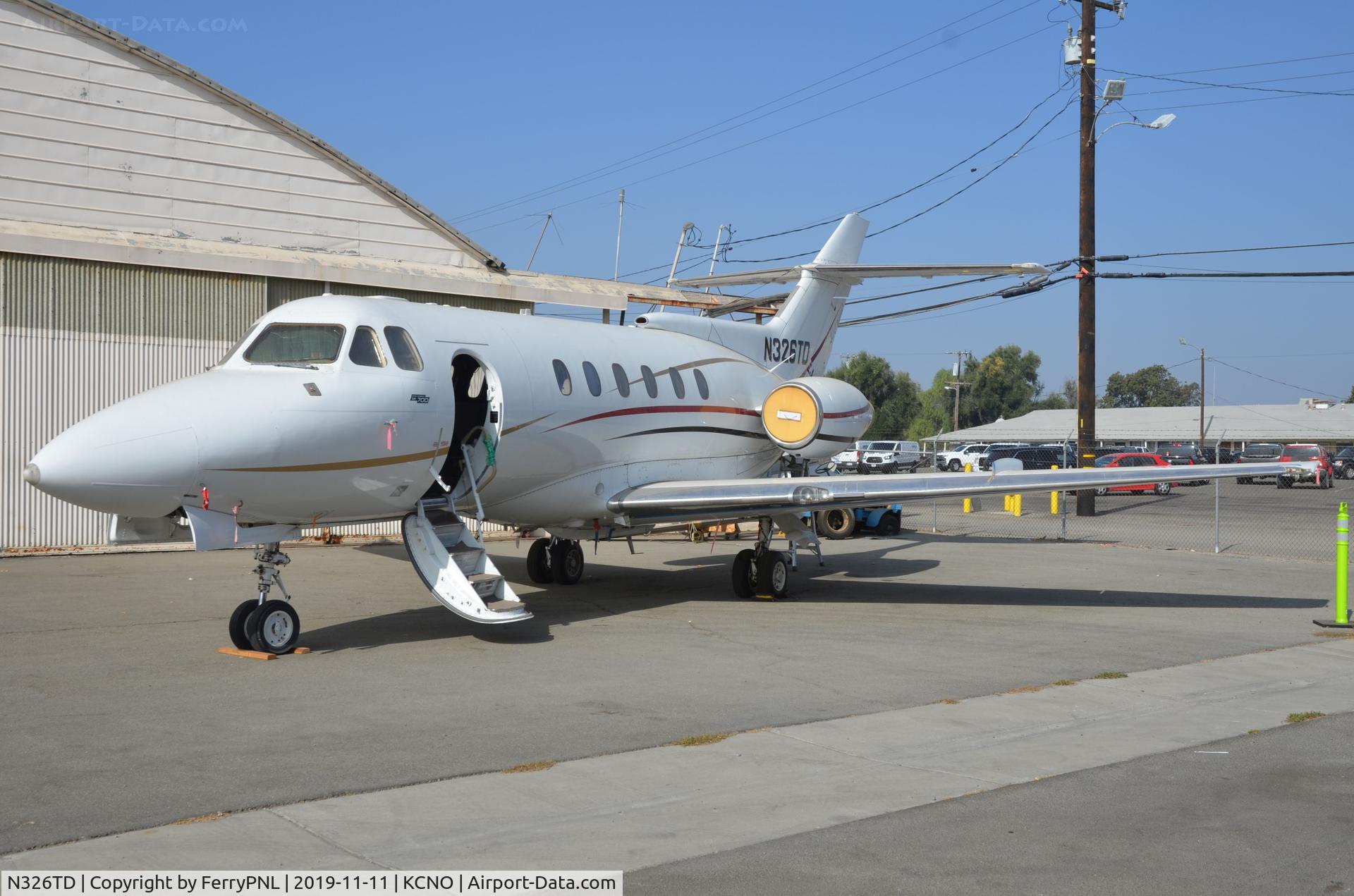 N326TD, 1982 British Aerospace HS.125-700A C/N 257178, Double D Transit Company HS700