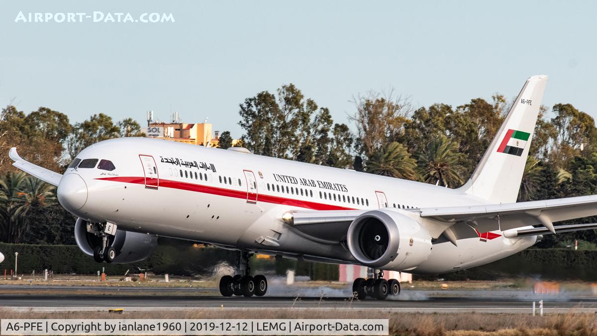 A6-PFE, 2017 Boeing 787-9 Dreamliner C/N 37146, Abu Dhabi Amiri flight