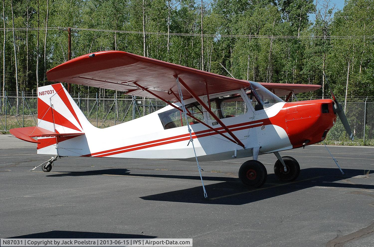N87031, 1974 Bellanca 7GCBC C/N 703-74, Bellanca at Wasilla airport AK