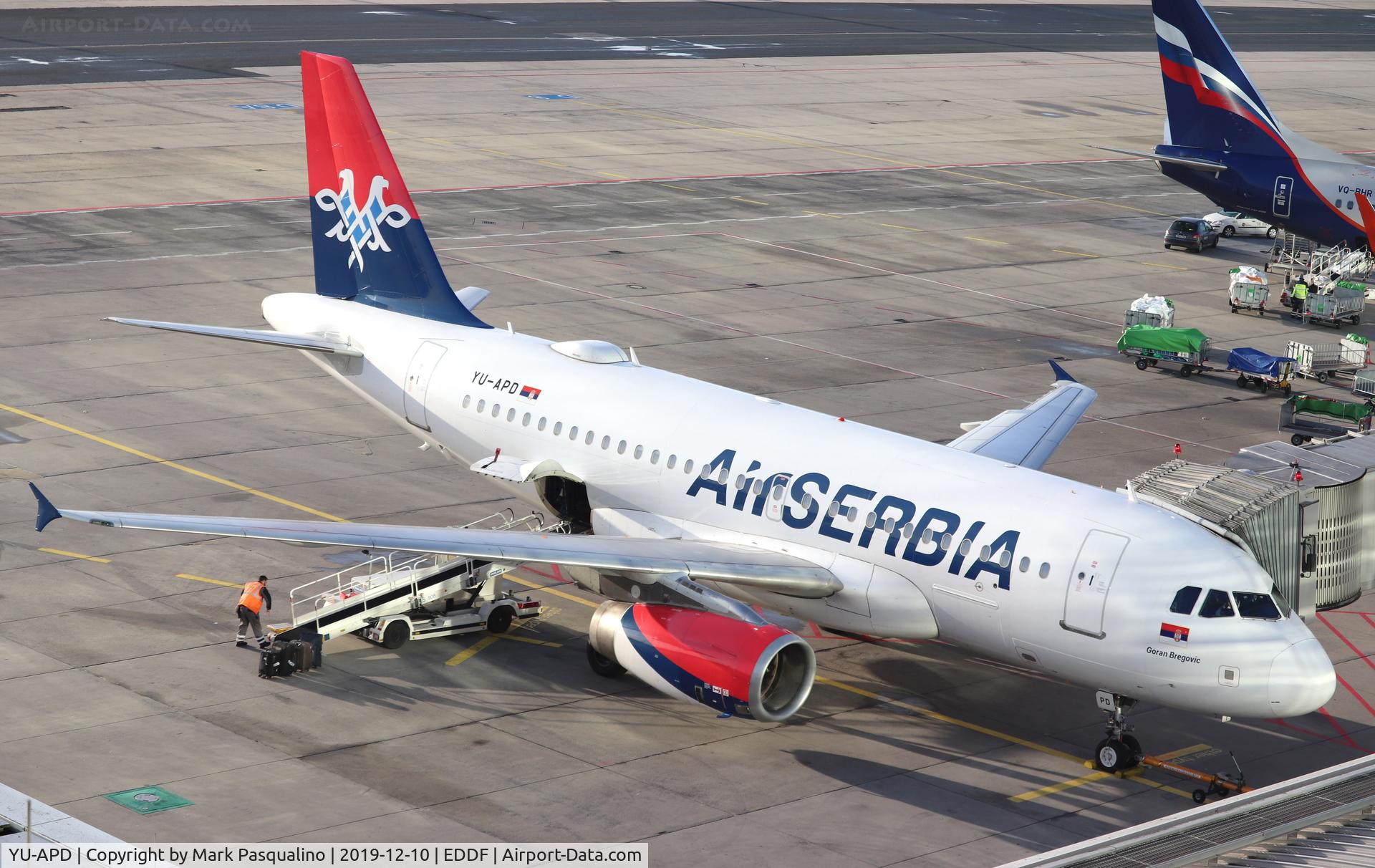 YU-APD, 2004 Airbus A319-132 C/N 2335, Airbus A319-132