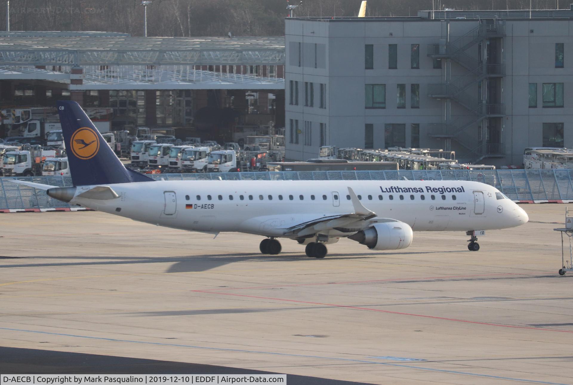 D-AECB, 2009 Embraer 190LR (ERJ-190-100LR) C/N 19000332, ERJ-190-100LR