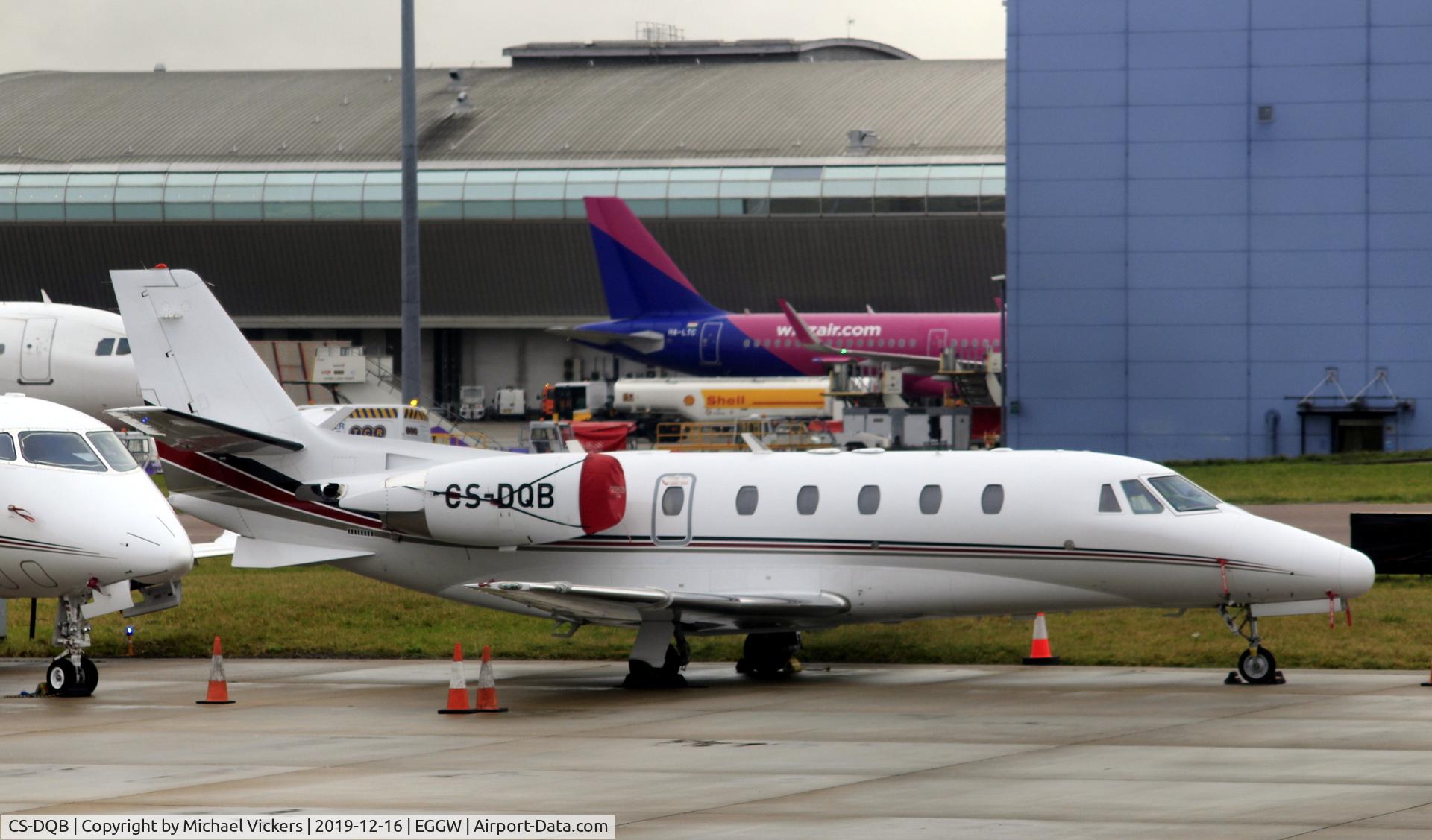 CS-DQB, 2008 Cessna 560XL Citation XLS C/N 560-5803, parked up