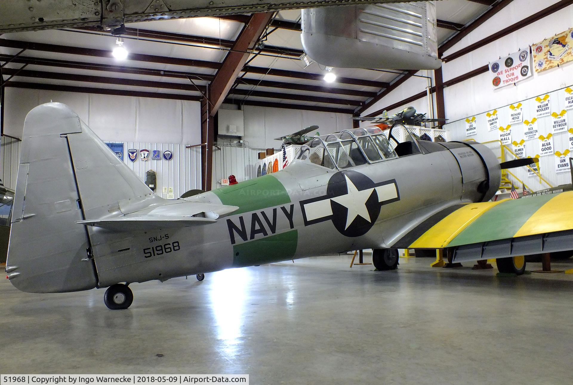 51968, North American SNJ-5 Texan Texan C/N 88-15111, North American SNJ-5 Texan at the Arkansas Air & Military Museum, Fayetteville AR