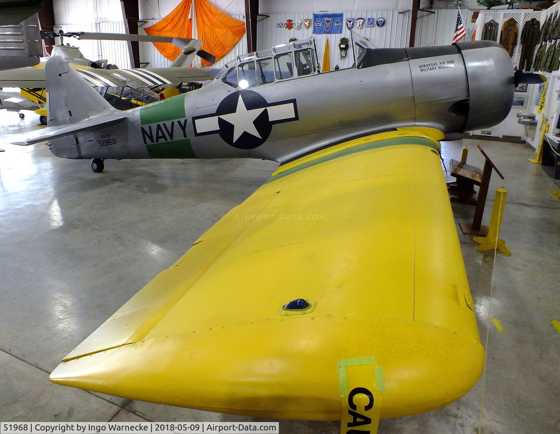 51968, North American SNJ-5 Texan Texan C/N 88-15111, North American SNJ-5 Texan at the Arkansas Air & Military Museum, Fayetteville AR