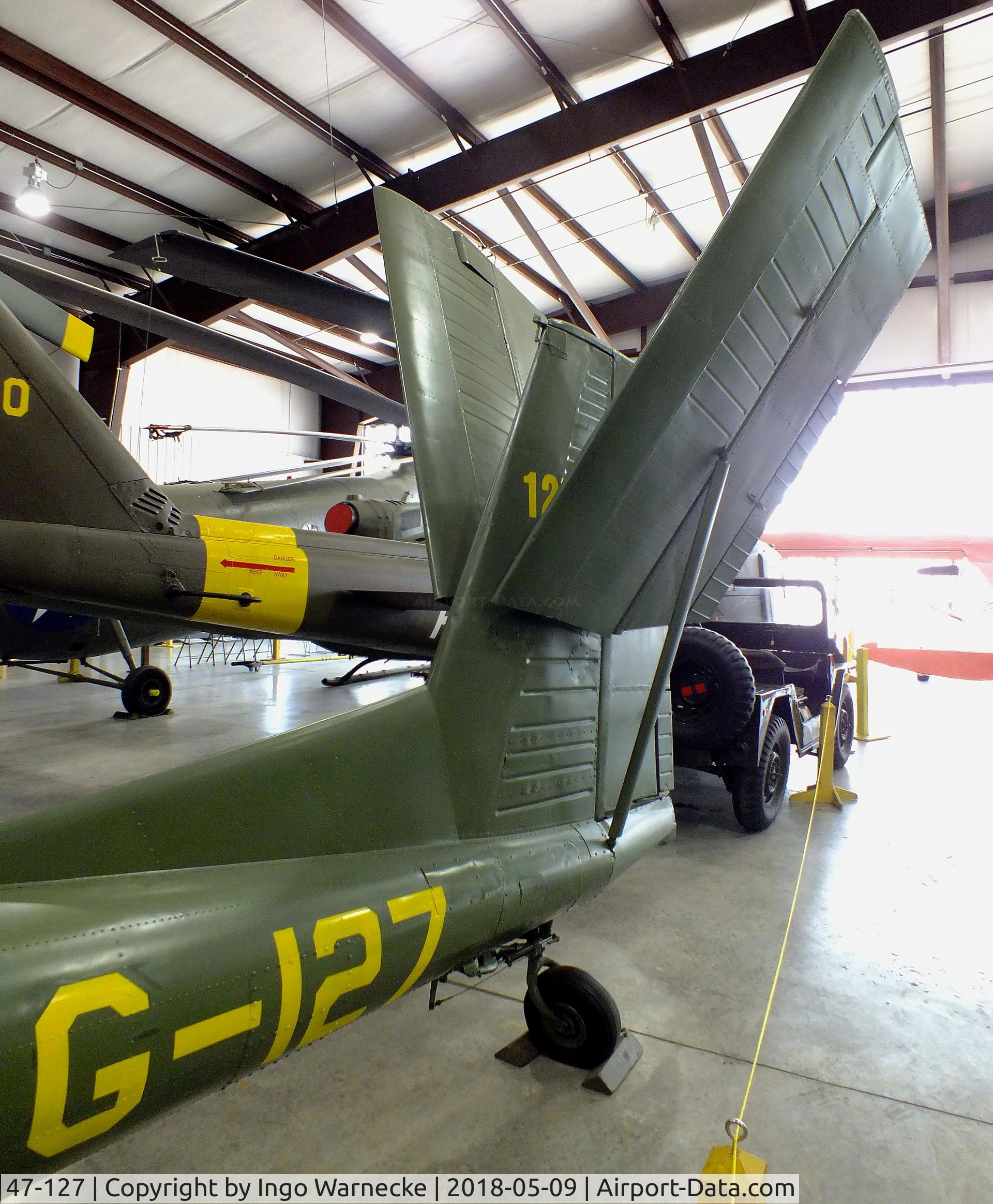 47-127, Consolidated Vultee L-13A C/N unknown_47-127, Consolidated Vultee Stinson L-13A at the Arkansas Air & Military Museum, Fayetteville AR