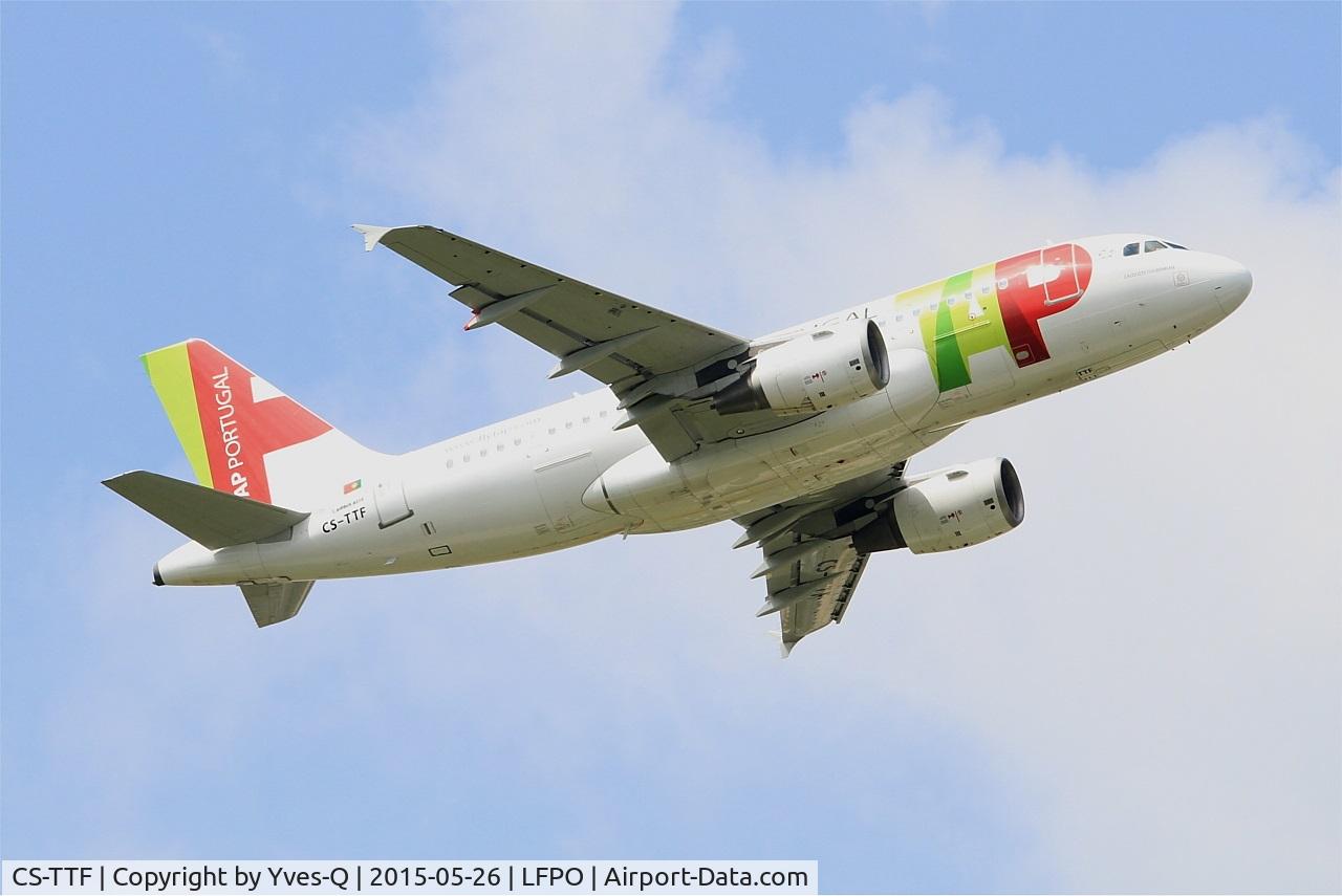 CS-TTF, 1998 Airbus A319-111 C/N 837, Airbus A319-111, Take off Rwy 08, Paris-Orly Airport (LFPO-ORY)