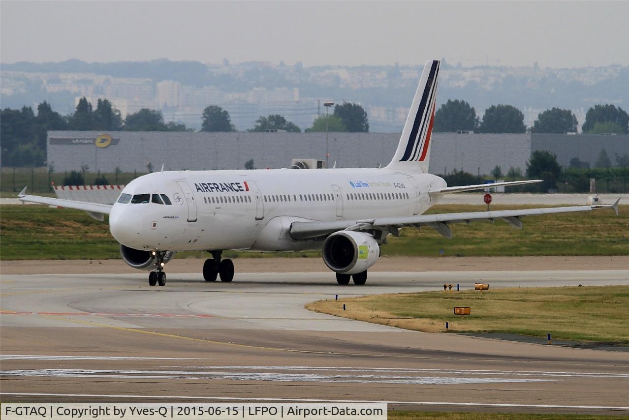 F-GTAQ, 2008 Airbus A321-211 C/N 3399, Airbus A321-211, Taxiing to holding point rwy 08, Paris-Orly airport (LFPO-ORY)