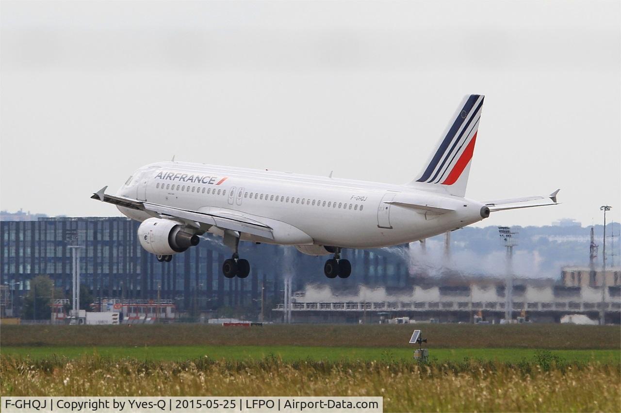 F-GHQJ, 1991 Airbus A320-211 C/N 0214, Airbus A320-211, On fianal rwy 26, Paris-Orly airport (LFPO-ORY)
