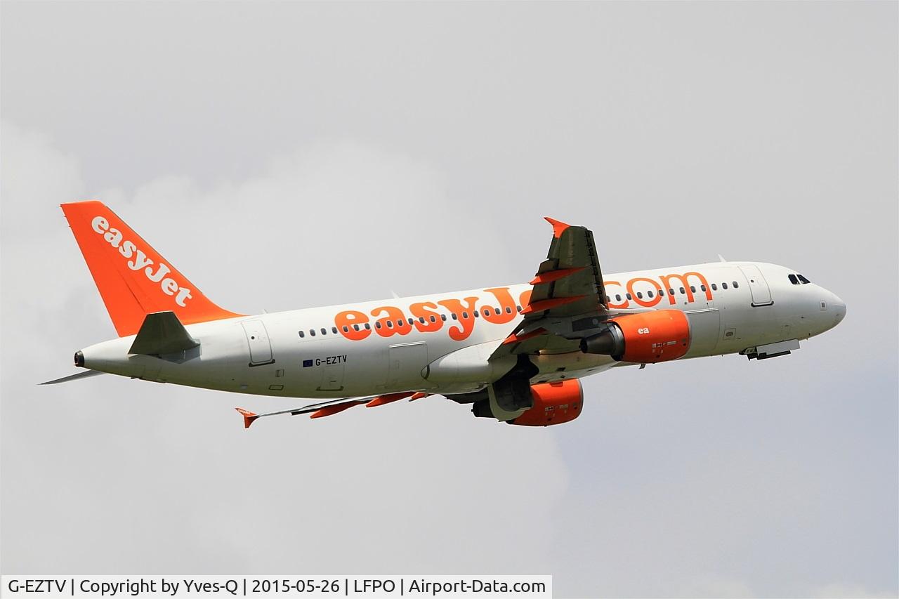 G-EZTV, 2010 Airbus A320-214 C/N 4234, Airbus A320-214, Take off Rwy 08, Paris-Orly Airport (LFPO-ORY)