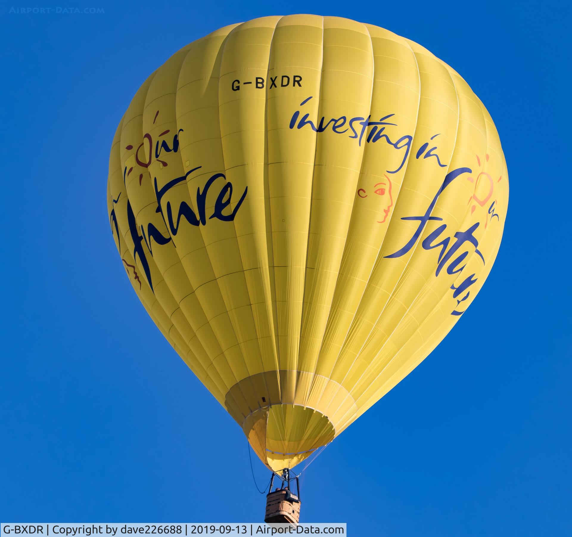 G-BXDR, 1997 Lindstrand Balloons LBL 77A C/N 441, G BXDR at the 2019 Longleat SkySafari