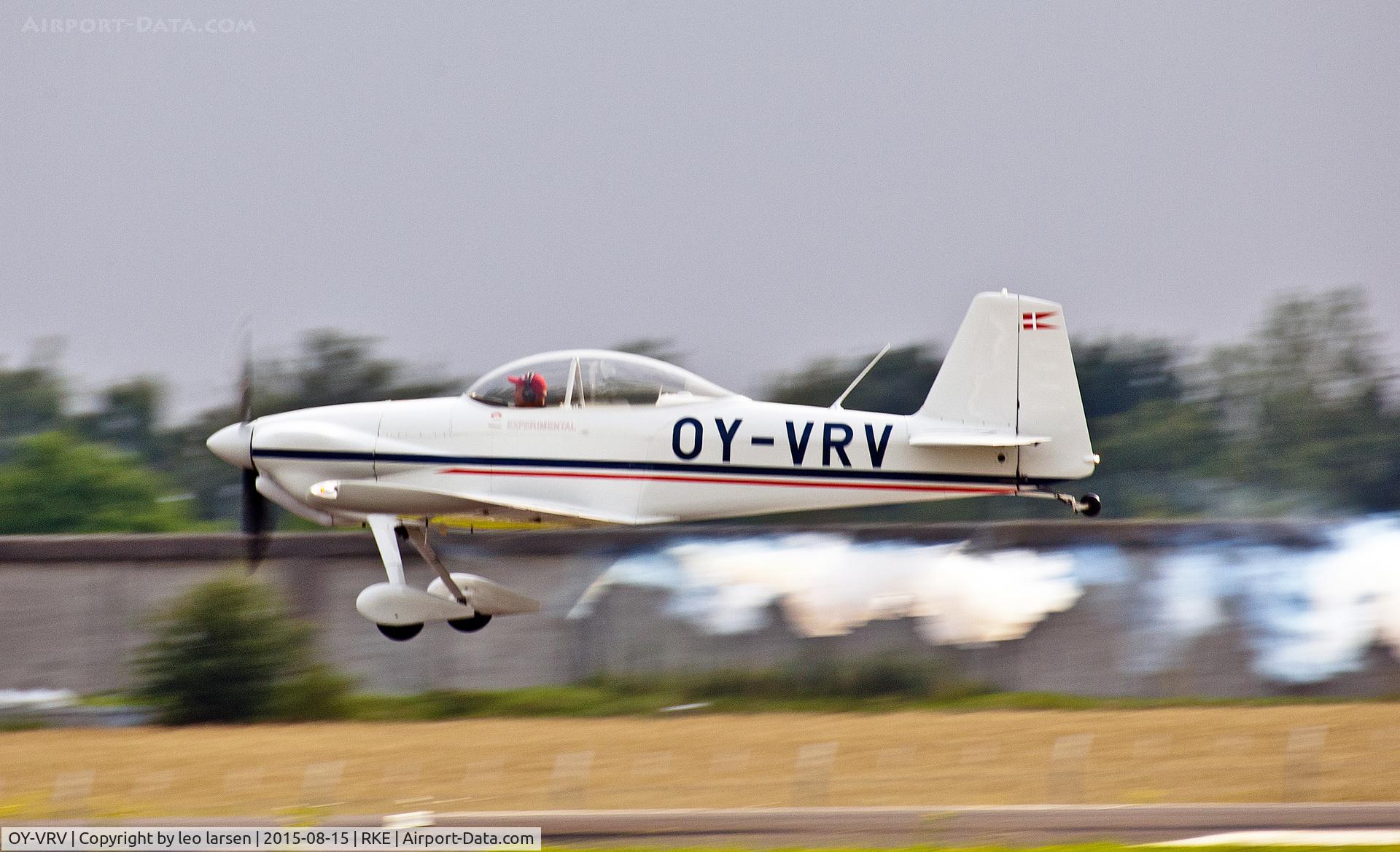 OY-VRV, 2003 Vans RV-4 C/N 9505-4017, Roskilde Air Show 15.8.2015