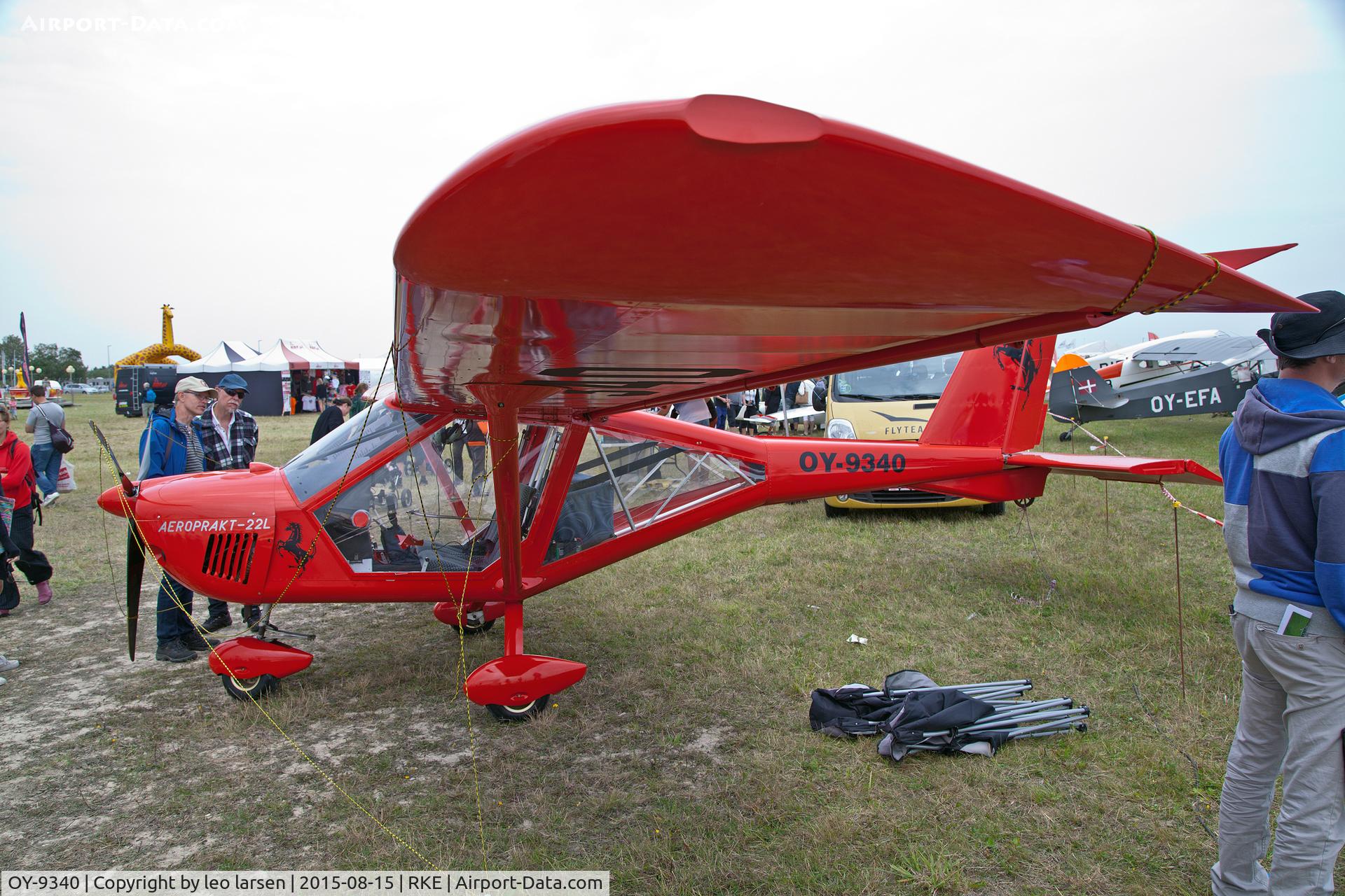OY-9340, 2007 Aeroprakt A-22L C/N 232, Roskilde Air Show 15.8.2015