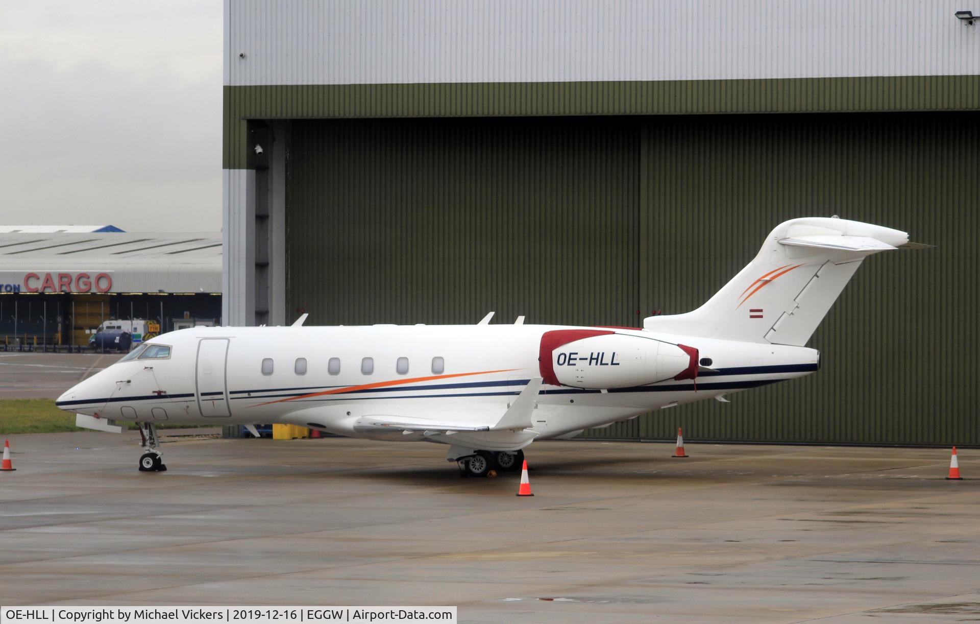 OE-HLL, 2011 Bombardier Challenger 300 (BD-100-1A10) C/N 20294, Parked up
