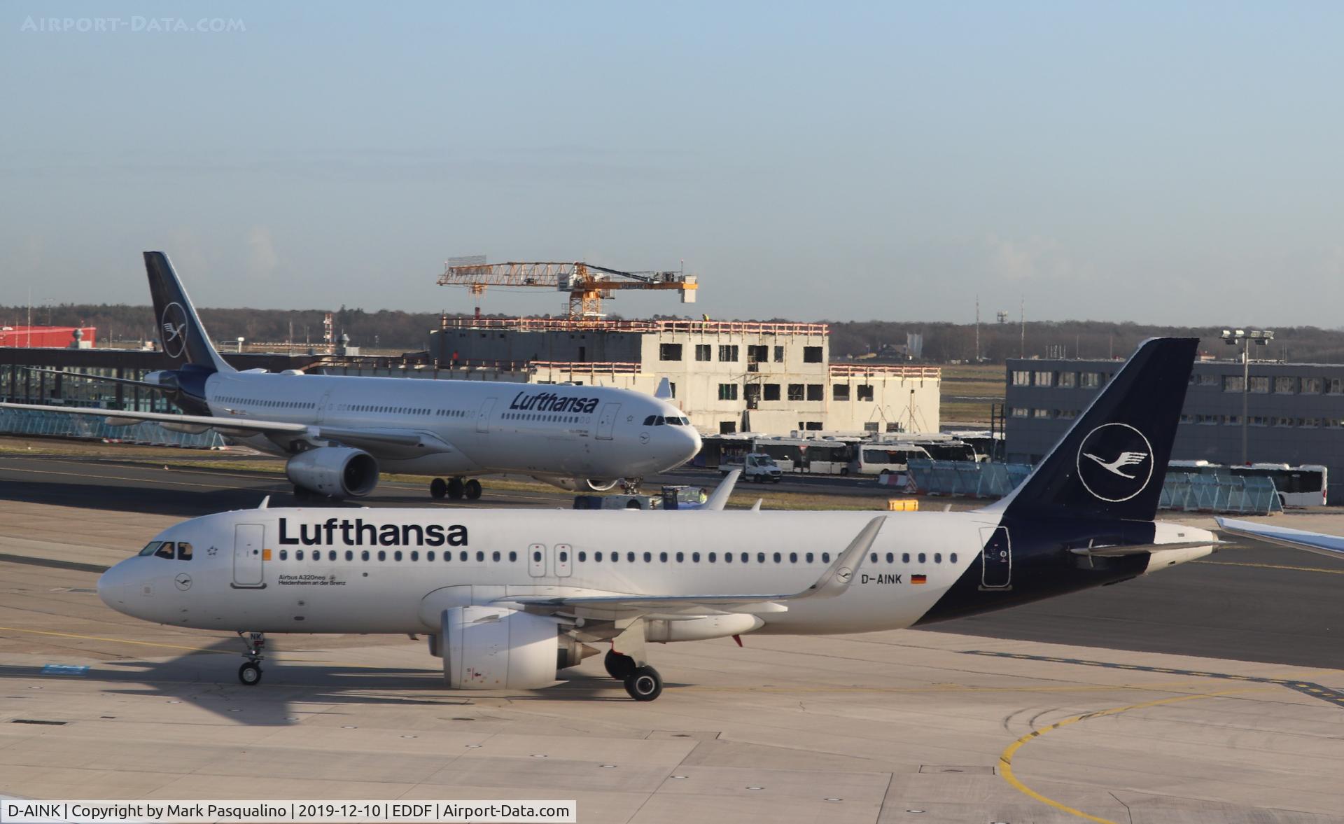 D-AINK, 2018 Airbus A320-271NEO C/N 8249, Airbus A320-271NEO