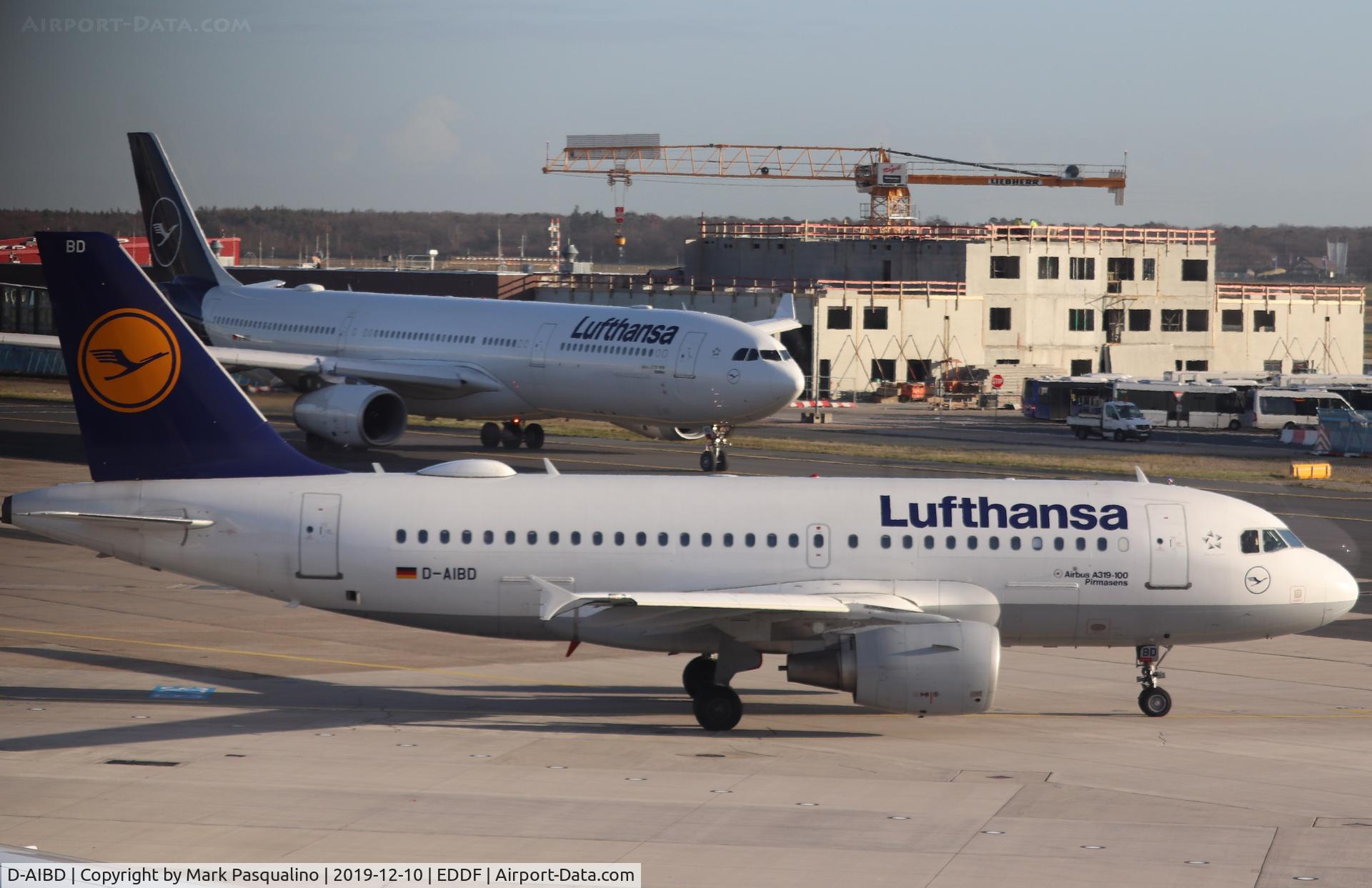 D-AIBD, 2010 Airbus A319-112 C/N 4455, Airbus A319-112