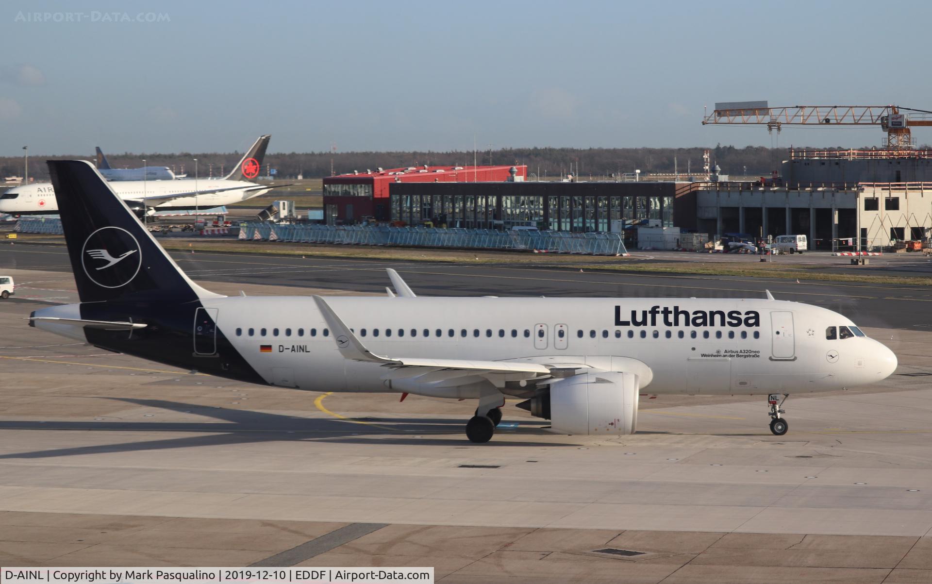 D-AINL, 2018 Airbus A320-271N C/N 8383, Airbus A320-271NEO