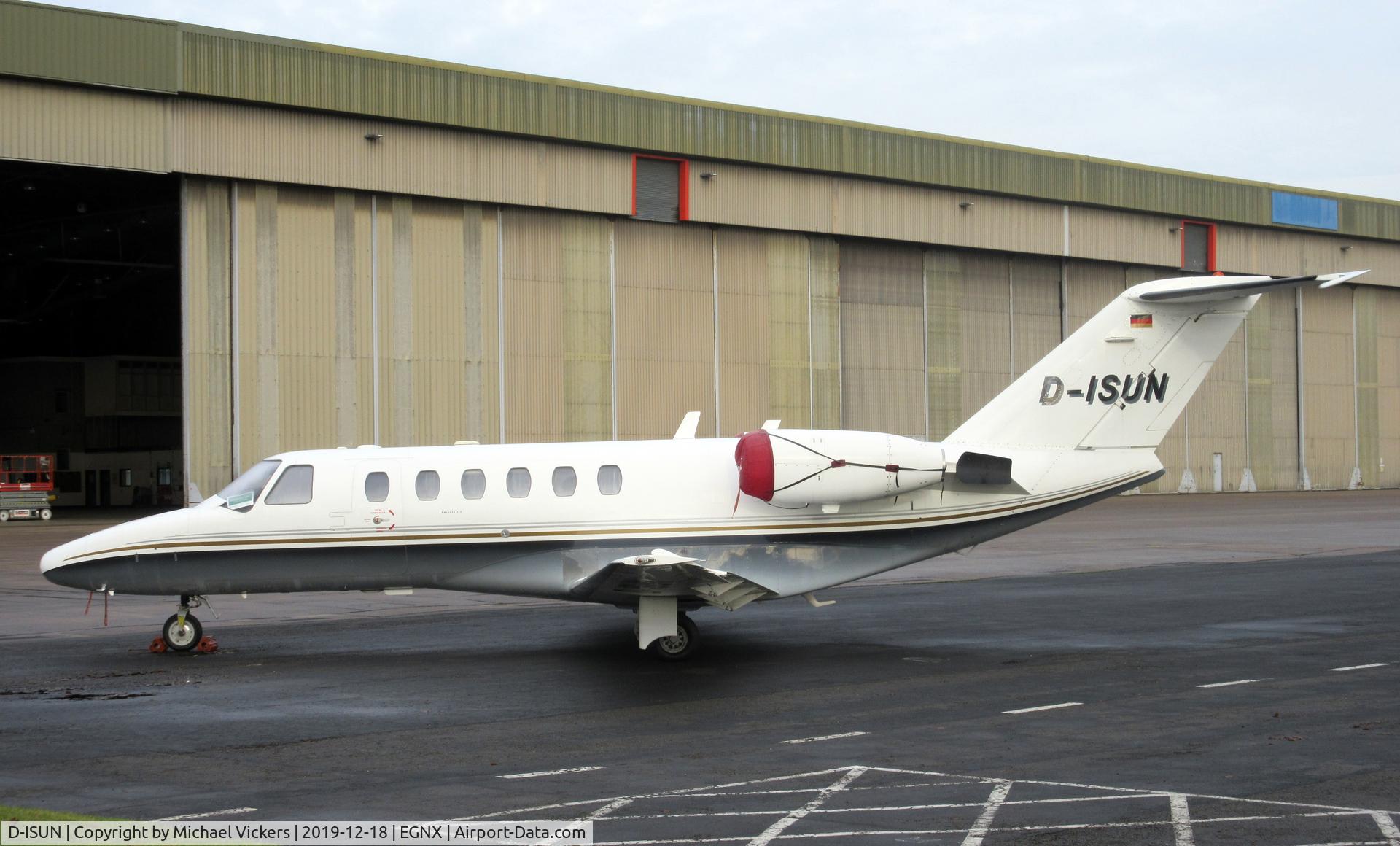 D-ISUN, 2003 Cessna 525A CitationJet CJ2 C/N 525A-0143, Parked at EMA