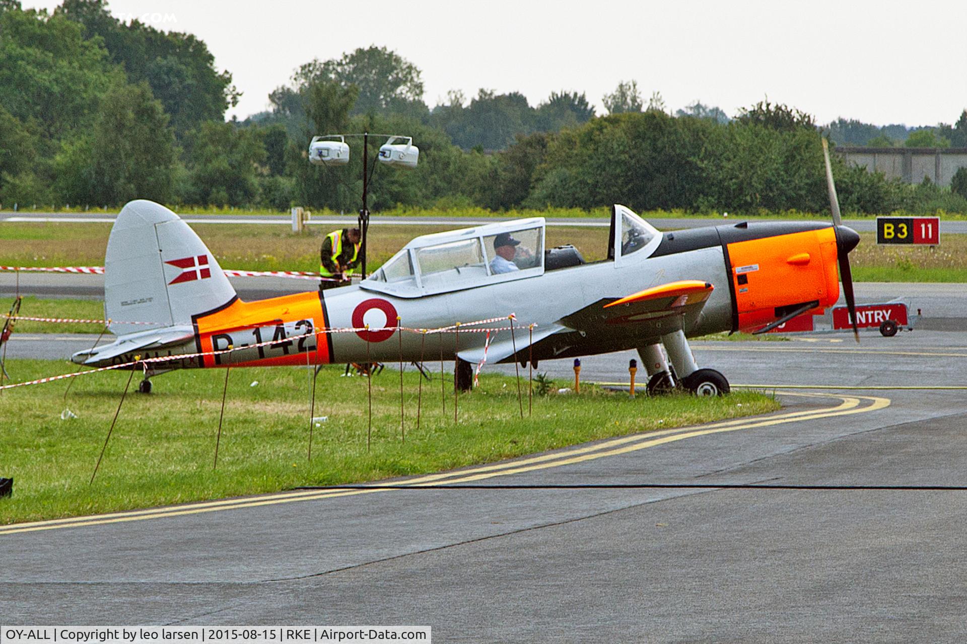OY-ALL, 1953 De Havilland DHC-1 Chipmunk 22 C/N C1/0881, Roskilde Air Show 15.8.2015