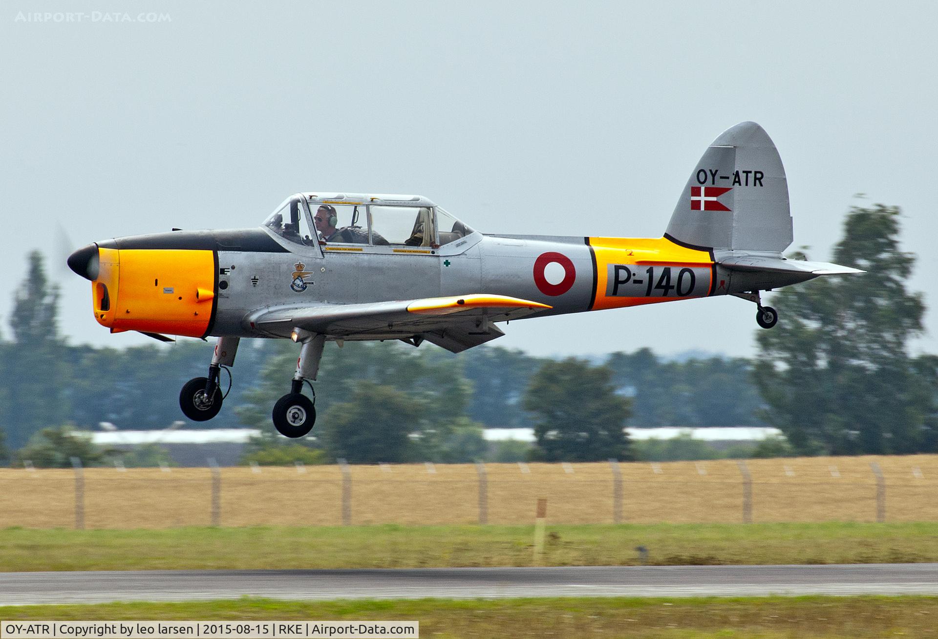 OY-ATR, 1953 De Havilland DHC-1 Chipmunk 22 C/N C1/0802, Roskilde Air Show 15.8.2015