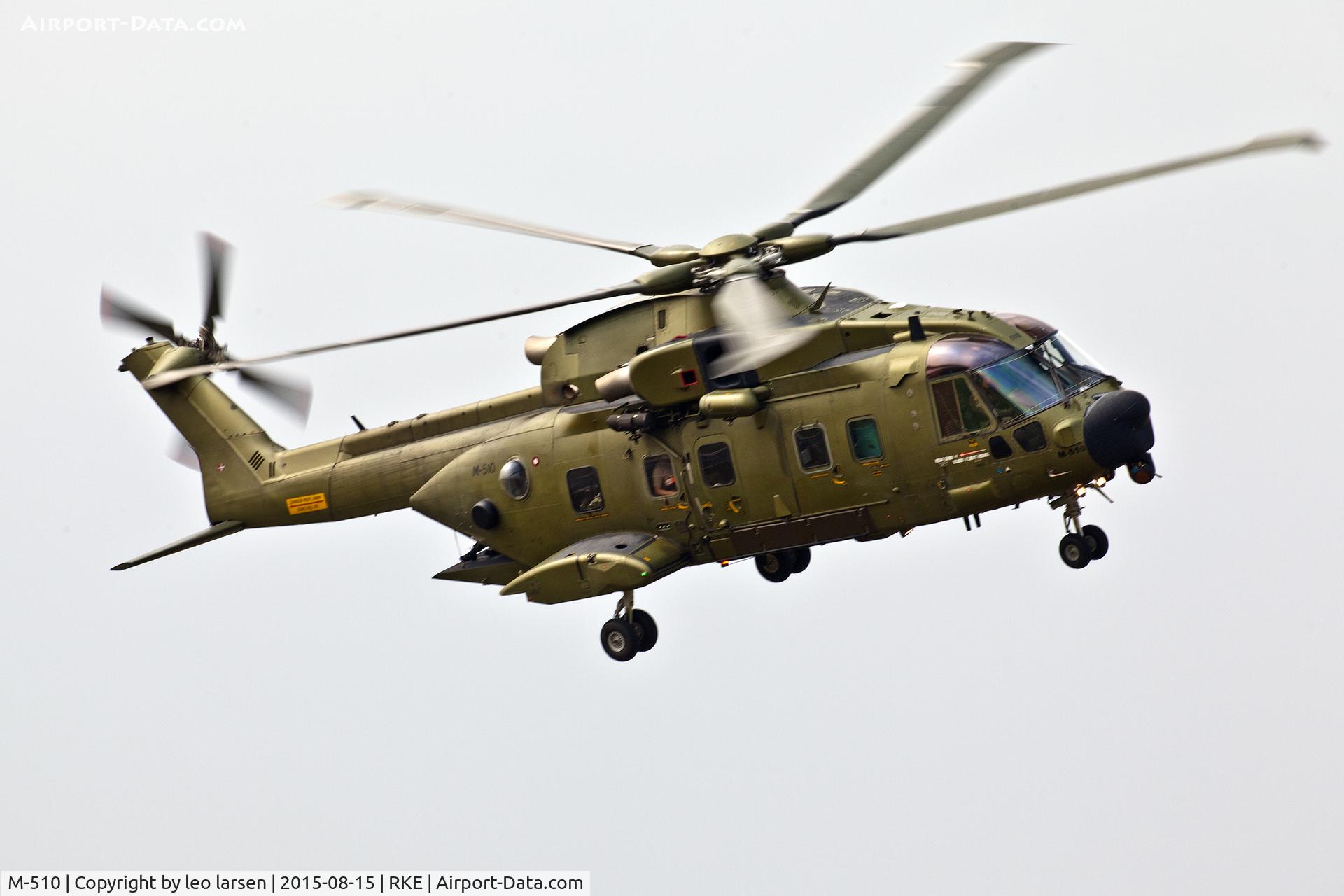 M-510, 2006 AgustaWestland EH-101 Mk.512 Merlin Joint Supporter C/N 50157/DEN10, Roskilde Air Show 15.8.2015