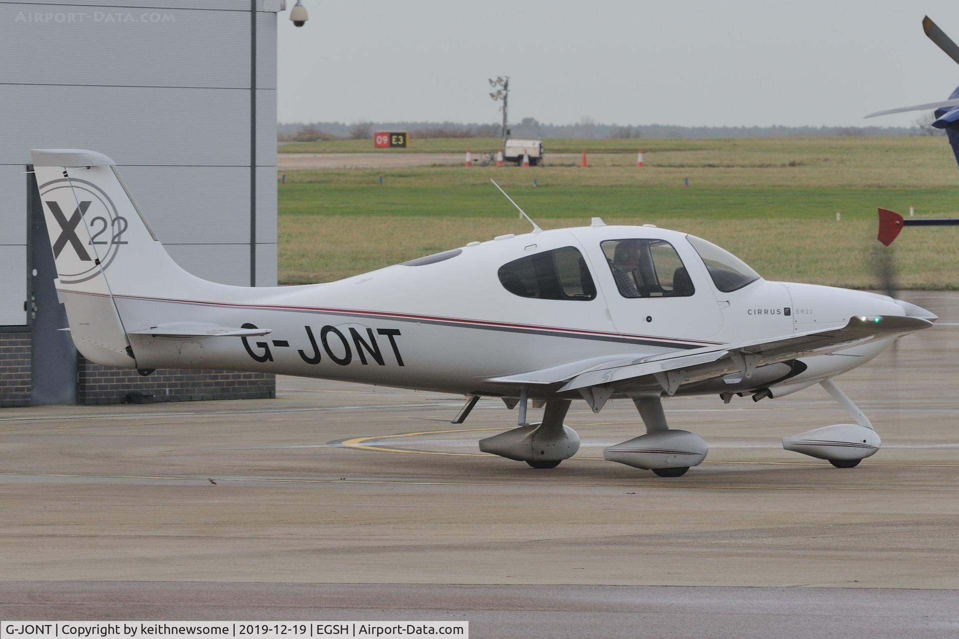 G-JONT, 2010 Cirrus SR22 G3-X C/N 3599, Regular Visitor.
