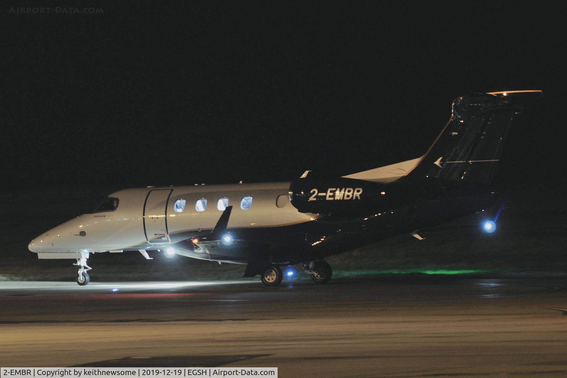 2-EMBR, 2019 Embraer EMB-505 Phenom 300 C/N 50500544, Arriving at Norwich !