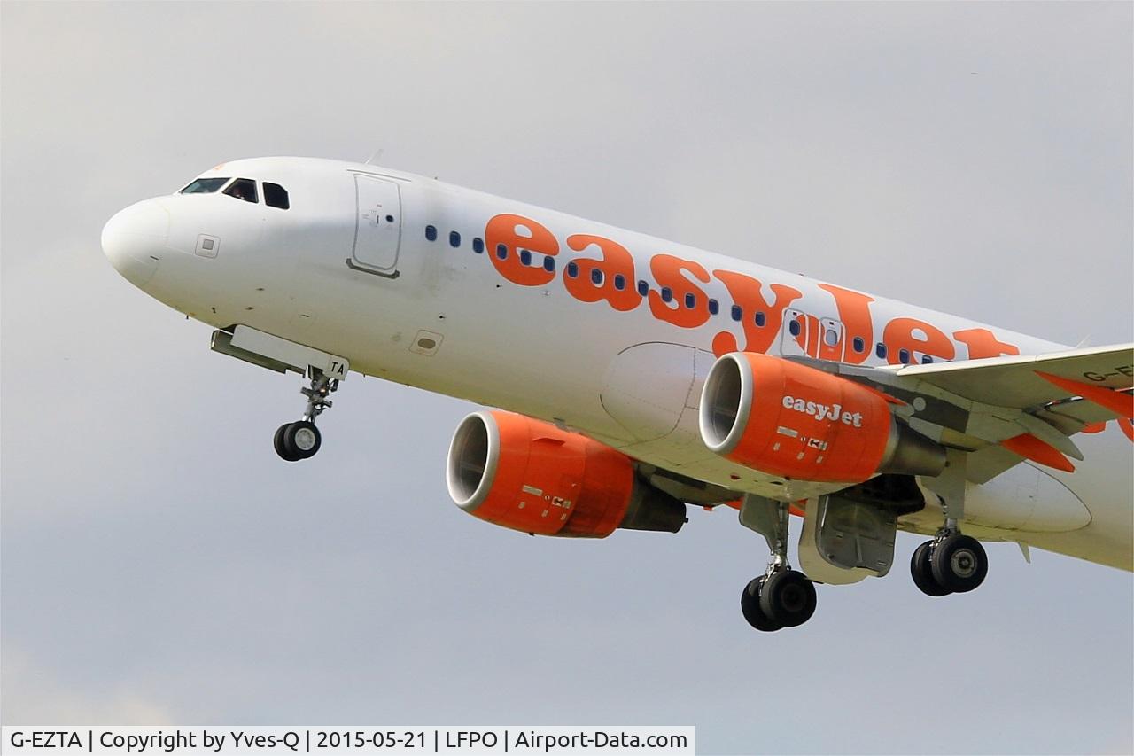 G-EZTA, 2009 Airbus A320-214 C/N 3805, Airbus A320-214, Take off rwy 24, Paris-Orly Airport (LFPO-ORY)