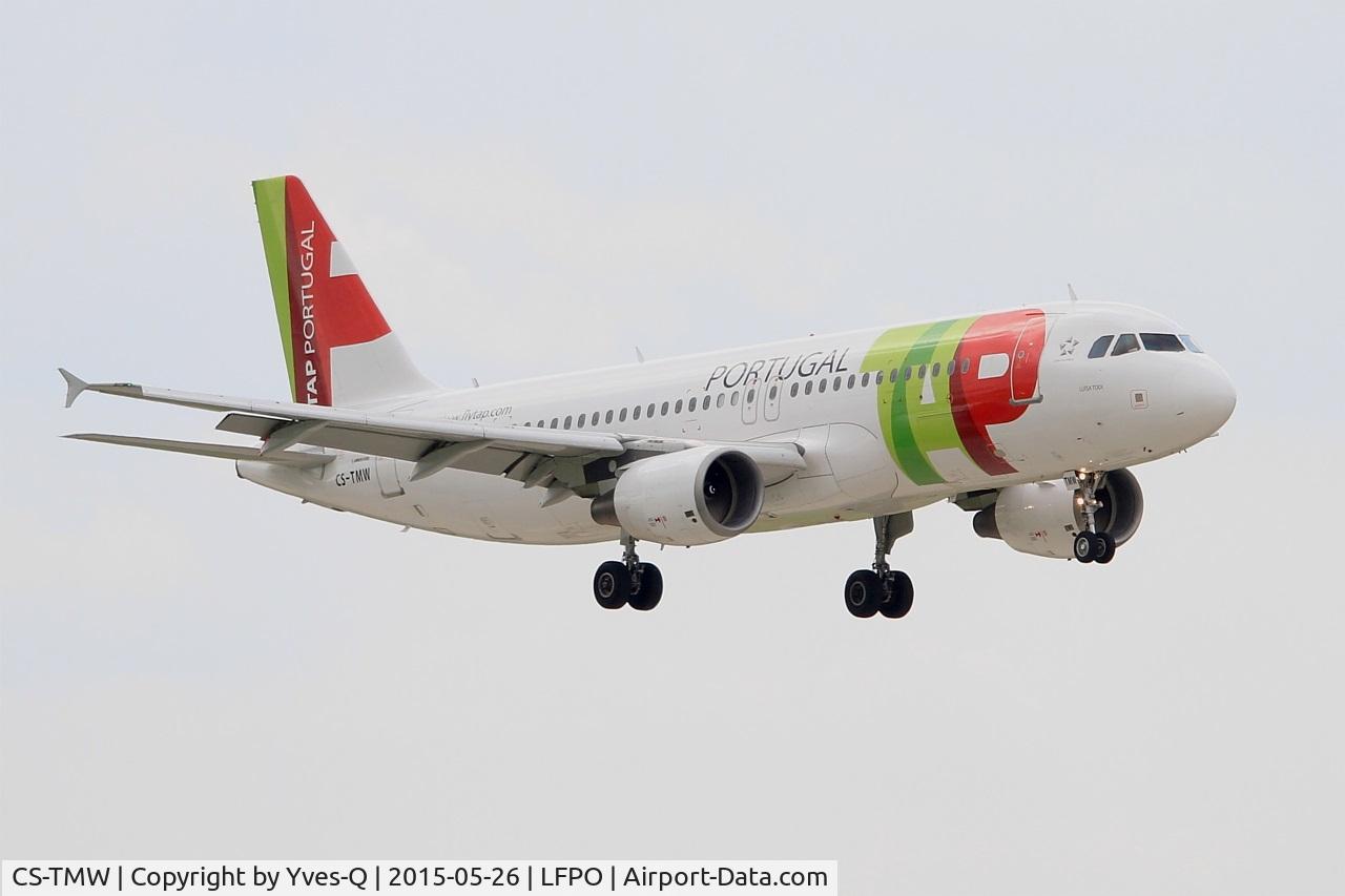 CS-TMW, 2001 Airbus A320-214 C/N 1667, Airbus A320-214, Short approach rwy 06, Paris-Orly Airport (LFPO-ORY)
