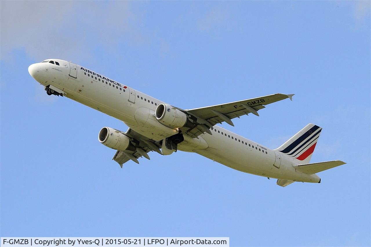 F-GMZB, 1994 Airbus A321-111 C/N 509, Airbus A321-111, Take off rwy 24, Paris-Orly Airport (LFPO-ORY)