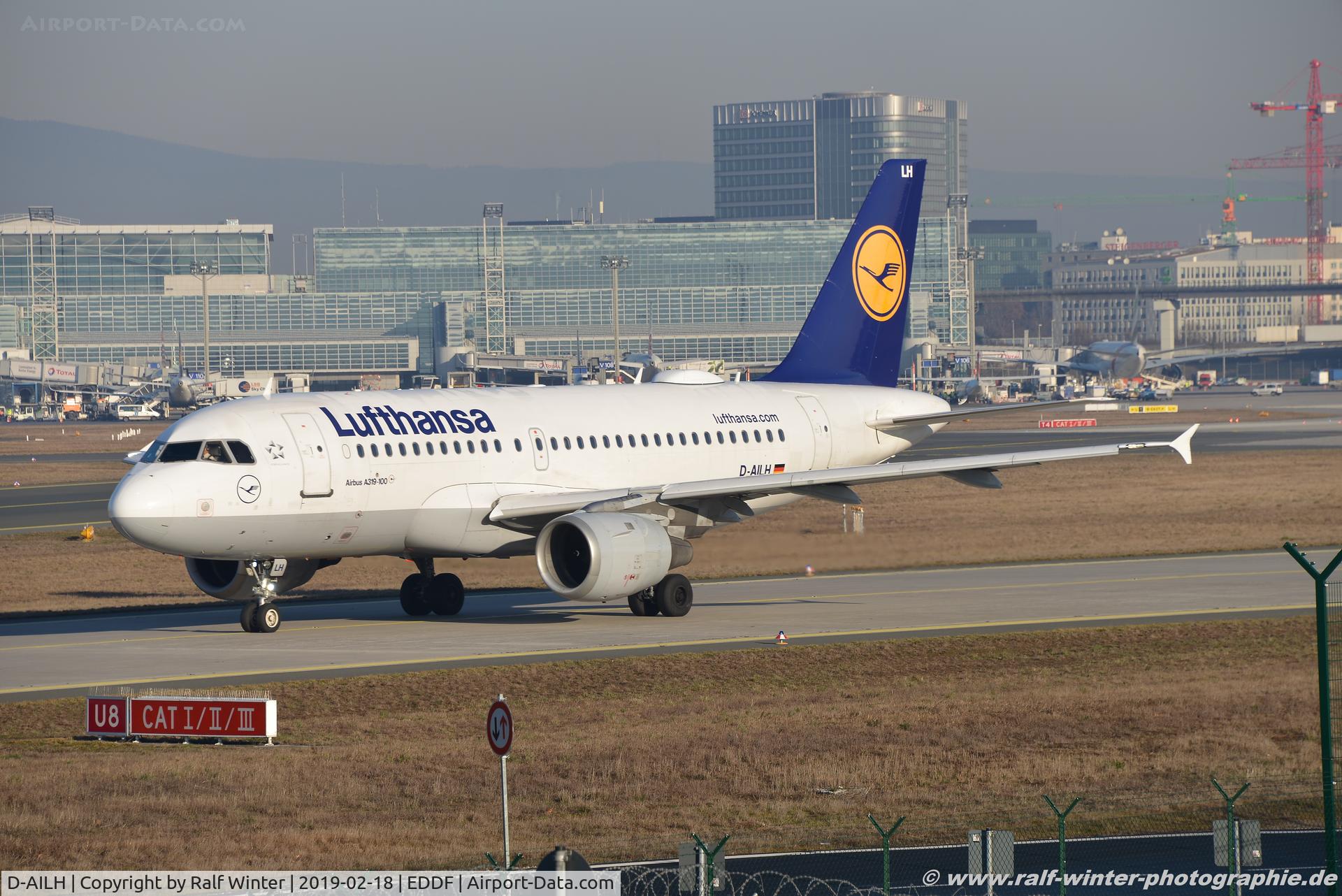 D-AILH, 1997 Airbus A319-114 C/N 641, Airbus A319-114 - LH DLH Lufthansa 'Norderstedt' - 641 - D-AILH - 18.02.2019 - FRA