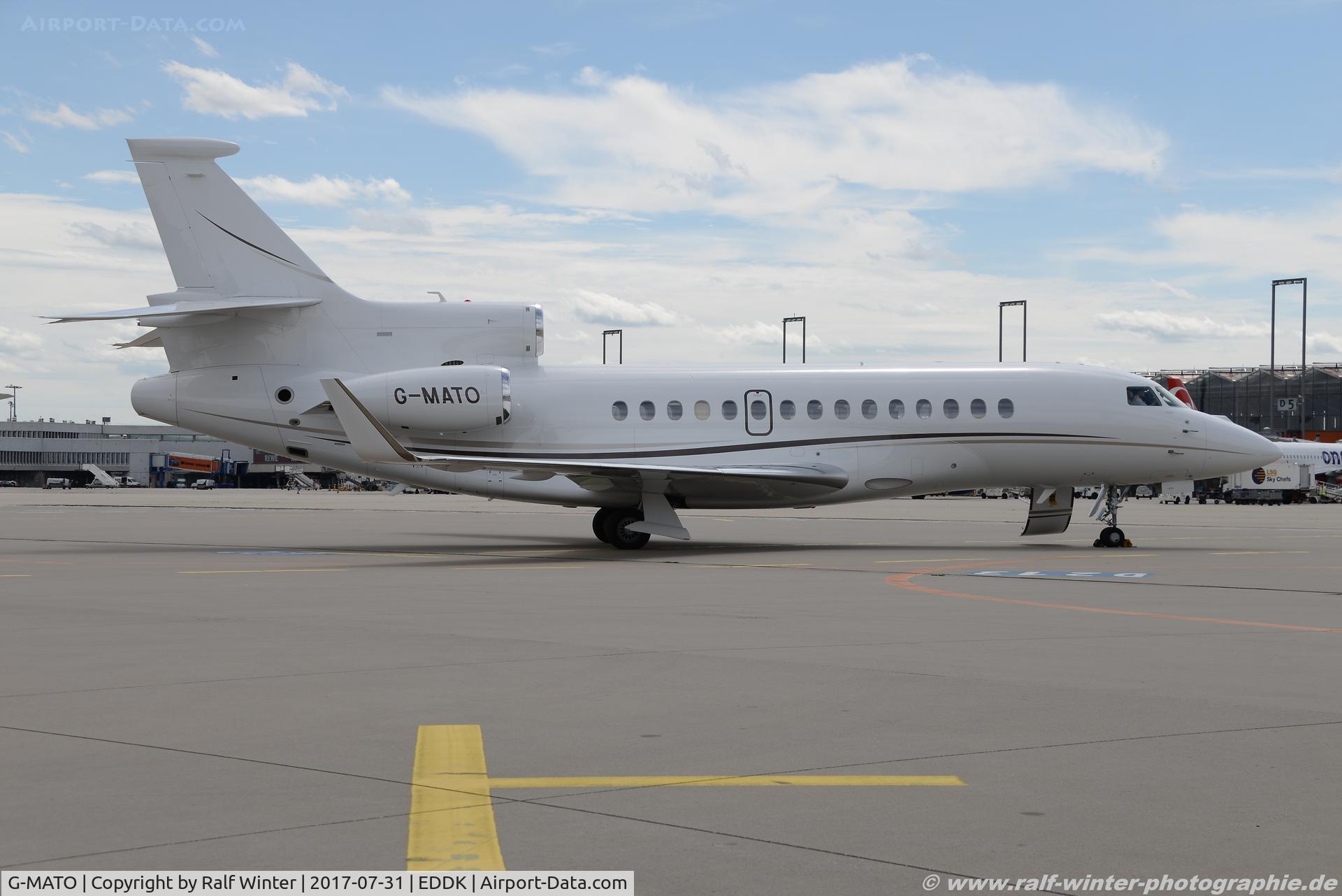 G-MATO, 2016 Dassault Falcon 7X C/N 277, Dassault Falcon 7X - SDI Aviation Ltd - 277 - G-MATO - 31.07.2017 - CGN