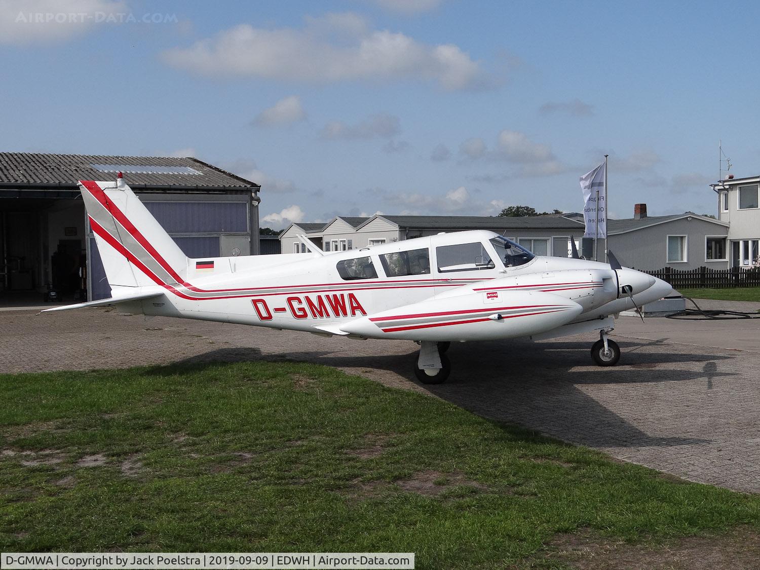D-GMWA, 1966 Piper PA-30-160 Twin Comanche Twin Comanche C/N 30-1178, D-GMWA at Oldenburg-Hatten airport