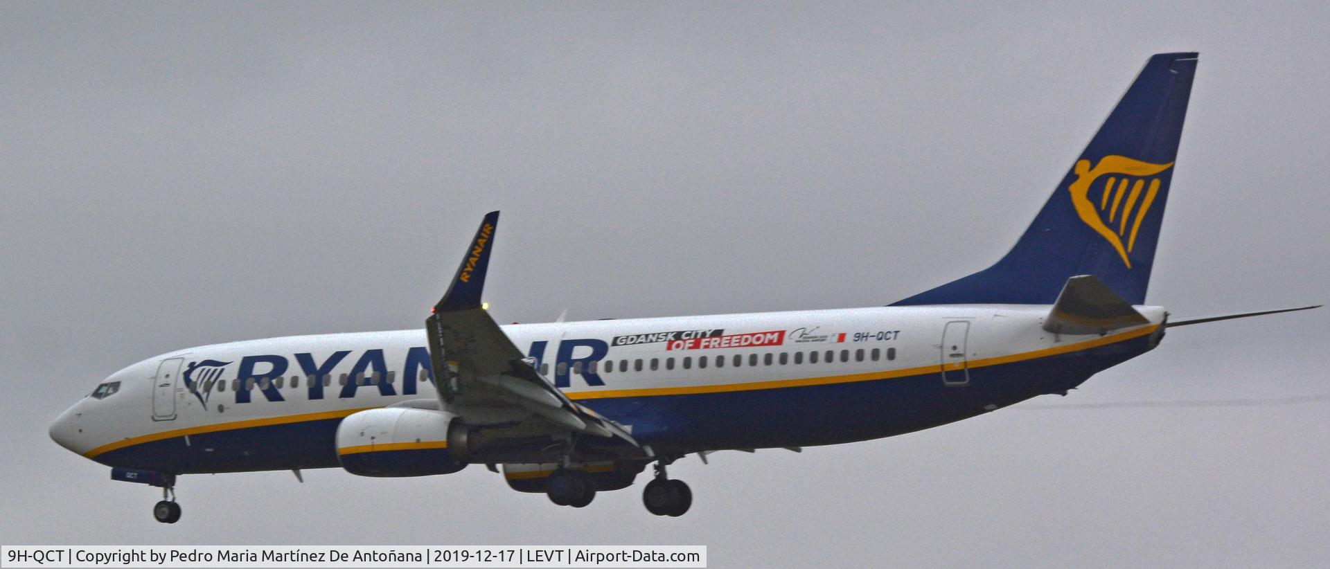 9H-QCT, 2016 Boeing 737-8AS C/N 44742, Aeropuerto de Foronda - Vitoria-Gasteiz - Euskadi - España