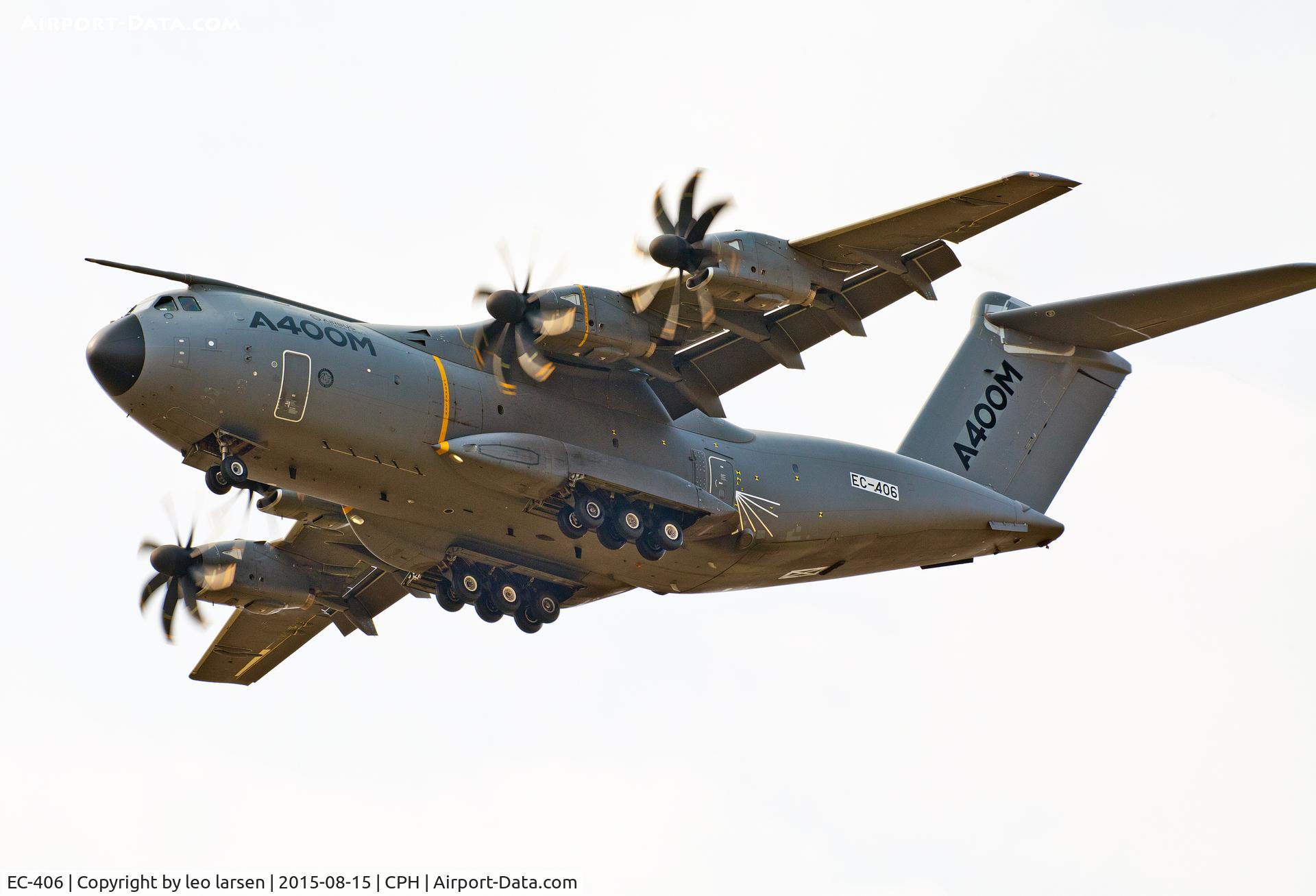 EC-406, 2011 Airbus A400M-180 Atlas C/N 006, Roskilde Air Show 15.8.2015