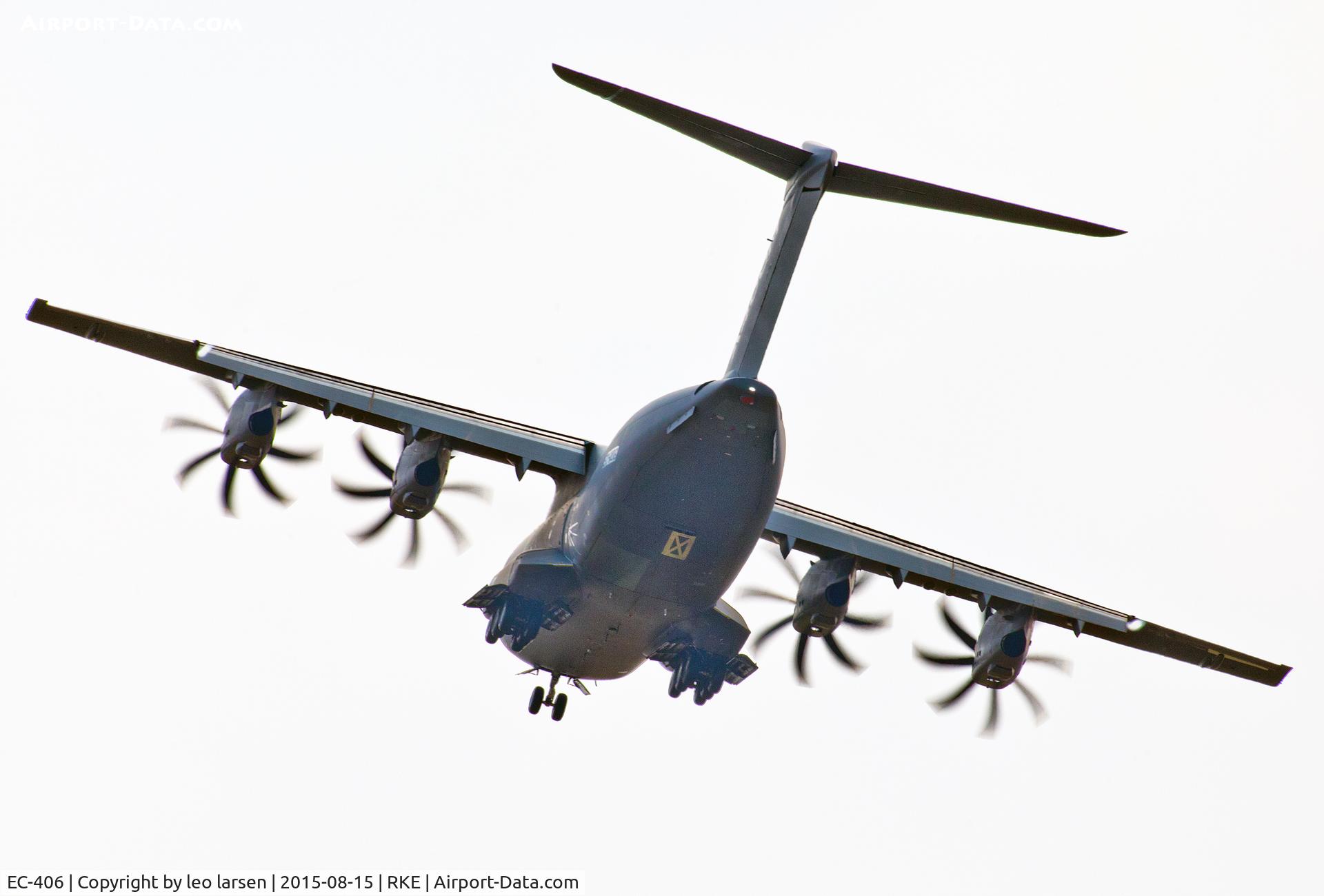 EC-406, 2011 Airbus A400M-180 Atlas C/N 006, Roskilde Air Show 15.8.2015