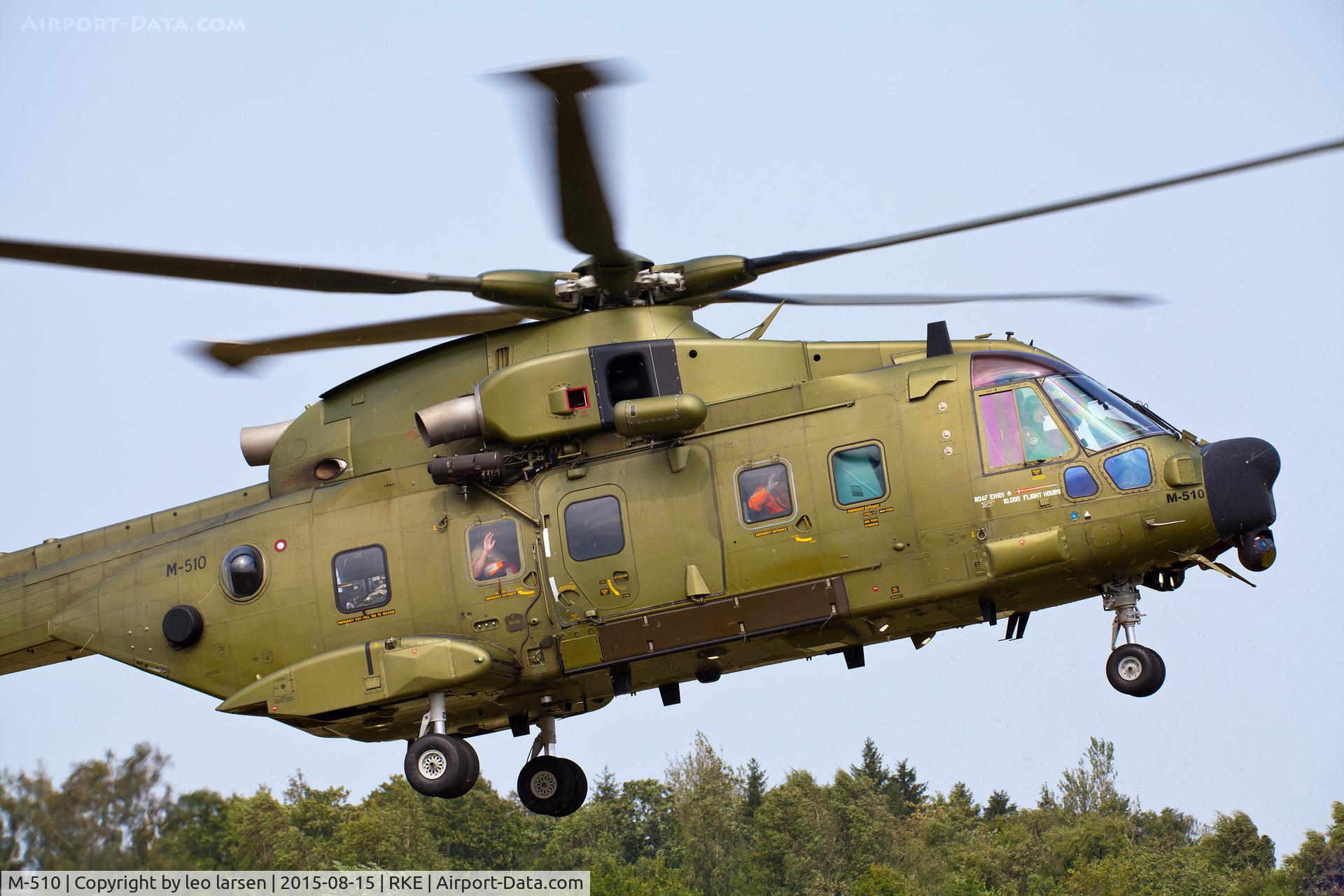 M-510, 2006 AgustaWestland EH-101 Mk.512 Merlin Joint Supporter C/N 50157/DEN10, Roskilde Air Show 15.8.2015