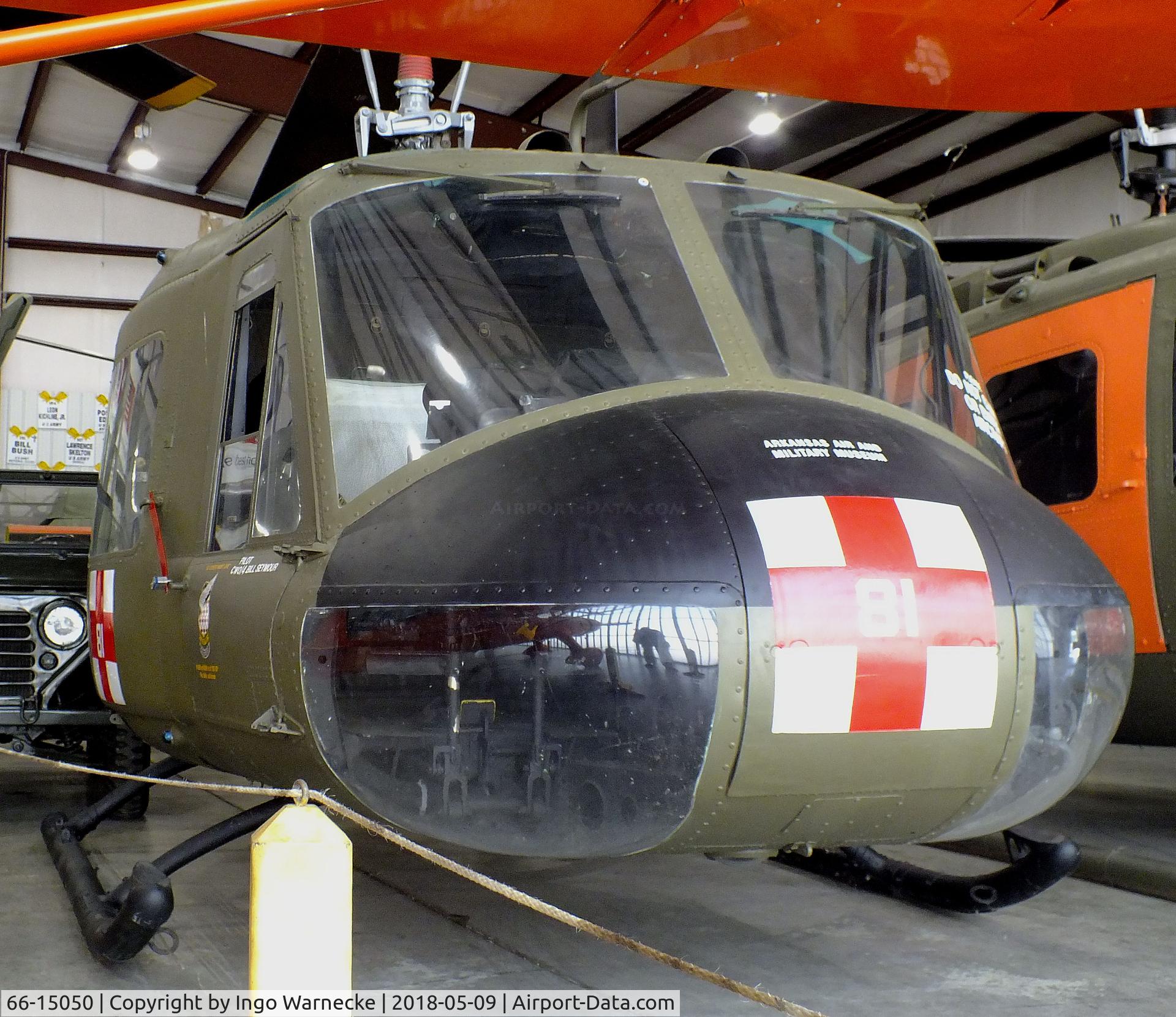 66-15050, Bell UH-1C C/N 1778, Bell UH-1C / QUH-1M Iroquois at the Arkansas Air & Military Museum, Fayetteville AR