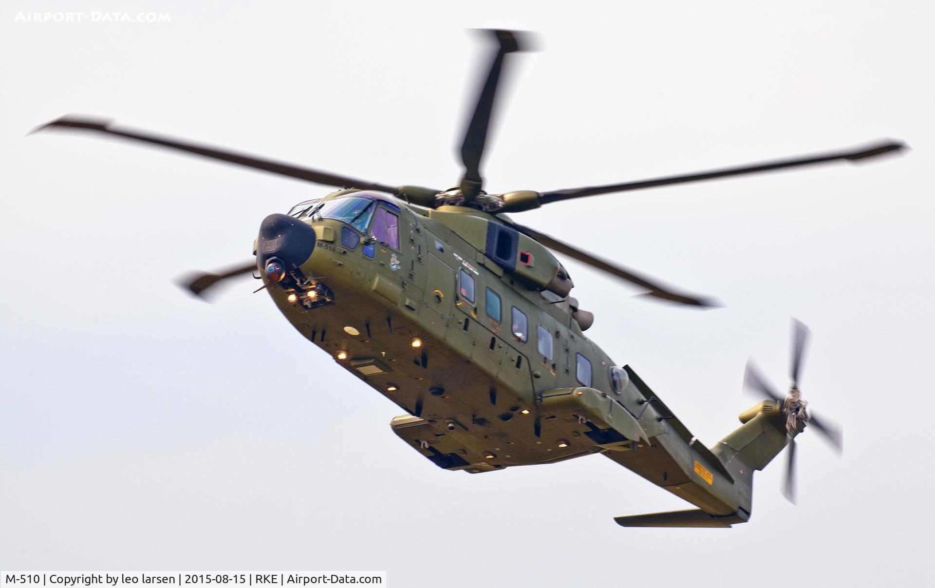 M-510, 2006 AgustaWestland EH-101 Mk.512 Merlin Joint Supporter C/N 50157/DEN10, Roskilde Air Show 15.8.2015