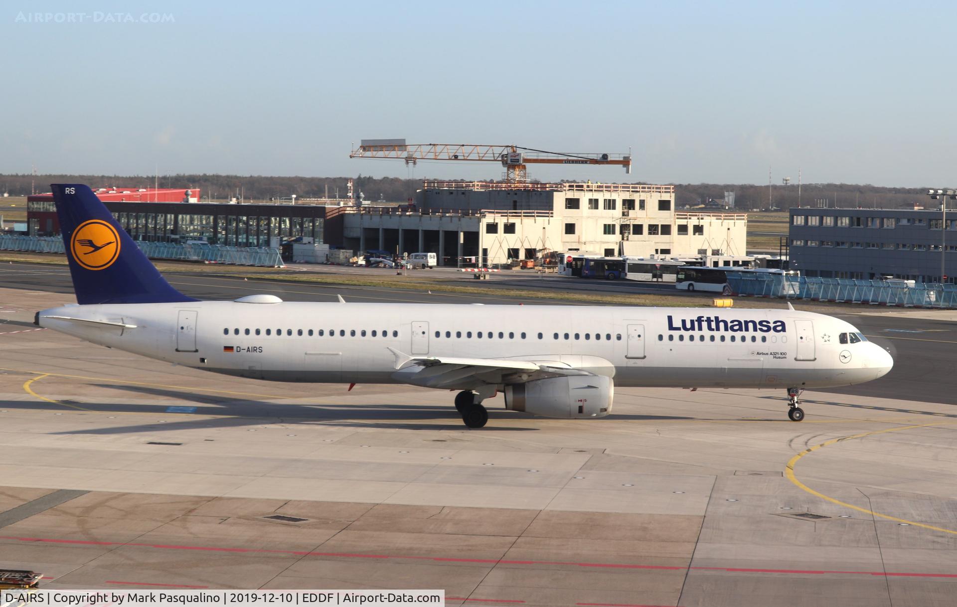 D-AIRS, 1996 Airbus A321-131 C/N 0595, Airbus A321-131