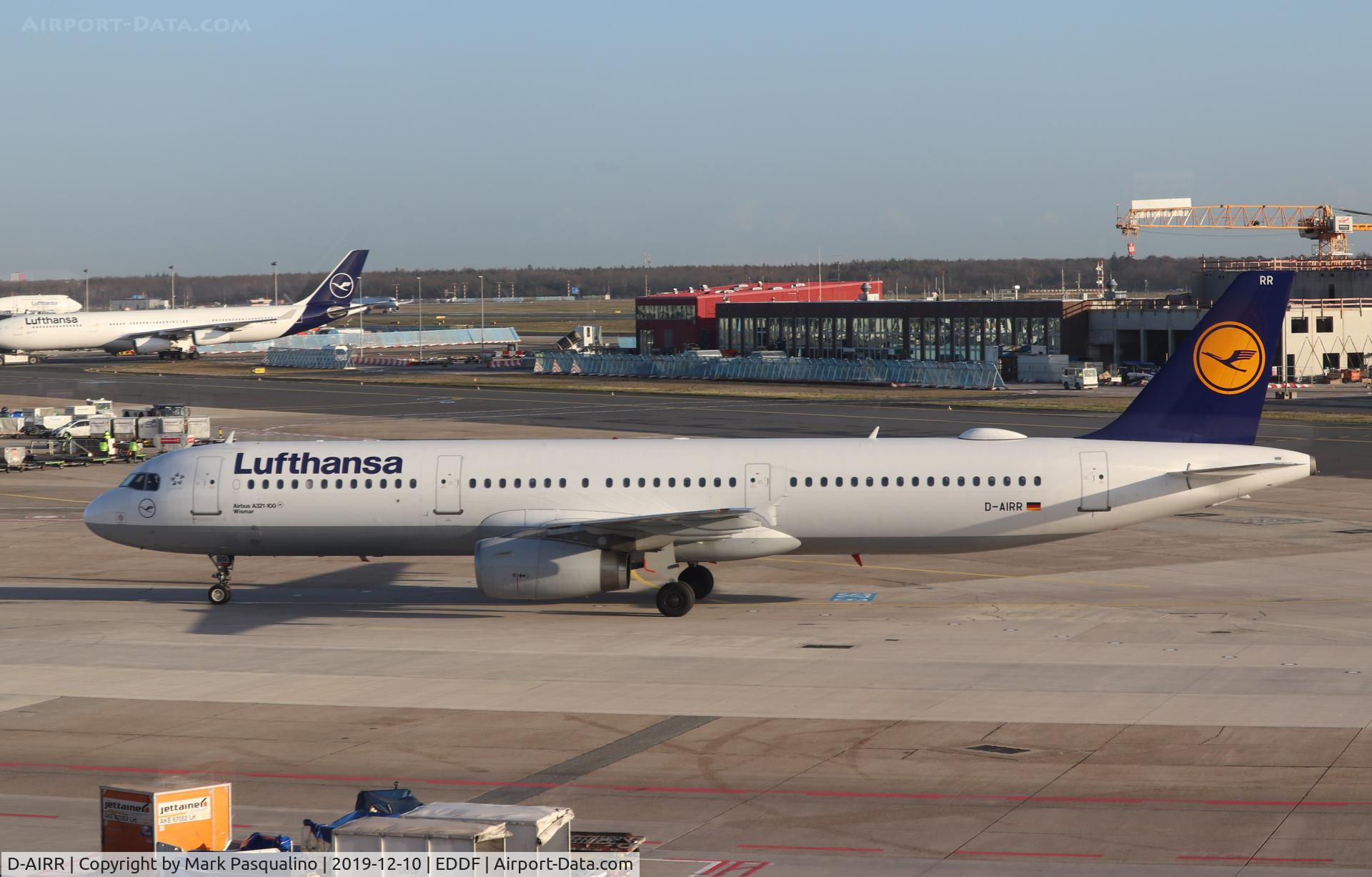D-AIRR, 1995 Airbus A321-131 C/N 0567, Airbus A321-131