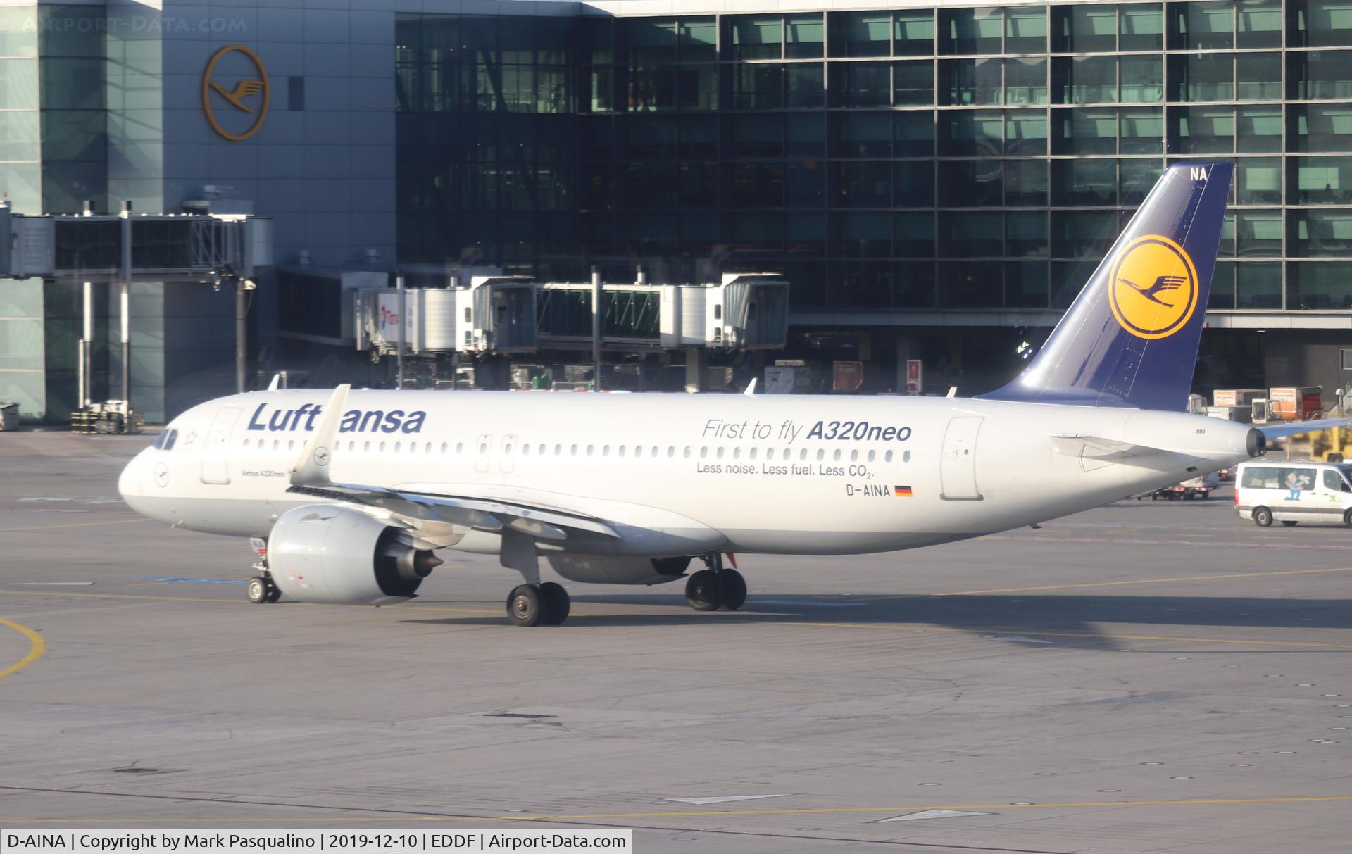 D-AINA, 2015 Airbus A320-271N C/N 6801, Airbus A320-271N