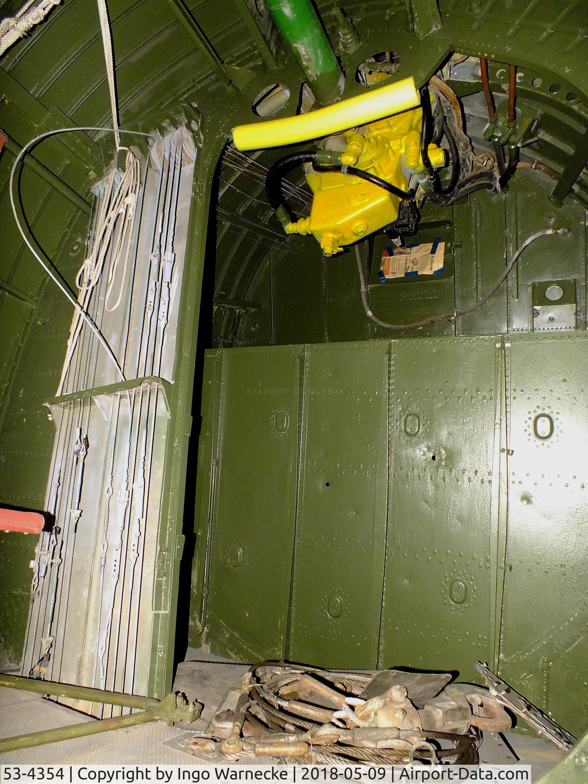 53-4354, 1953 Piasecki CH-21B Workhorse C/N B.104, Piasecki CH-21C Workhorse/Shawnee, displayed as 55-4154 at the Arkansas Air & Military Museum, Fayetteville AR  #i