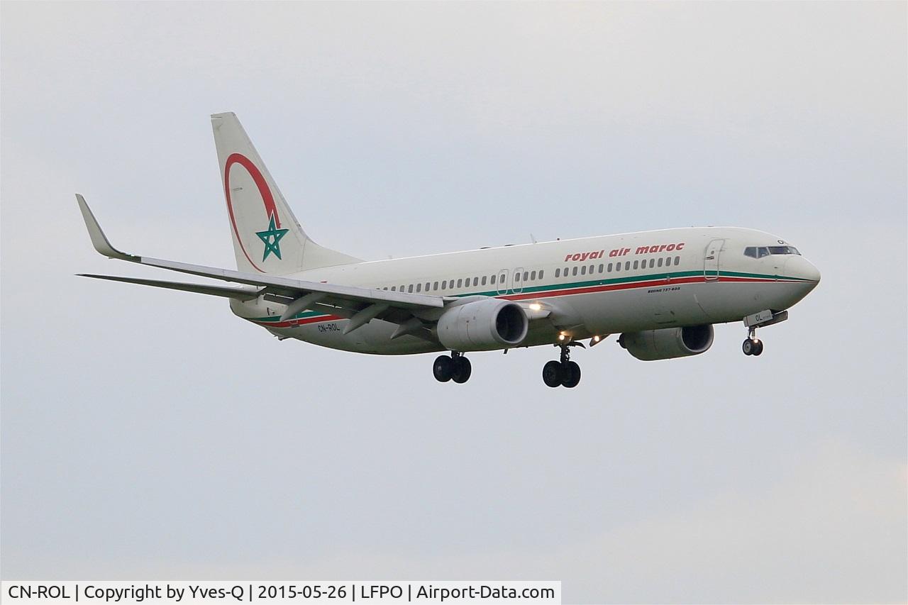 CN-ROL, 2007 Boeing 737-8B6 C/N 33065, Boeing 737-8B6, Short approach rwy 06, Paris-Orly airport (LFPO-ORY)