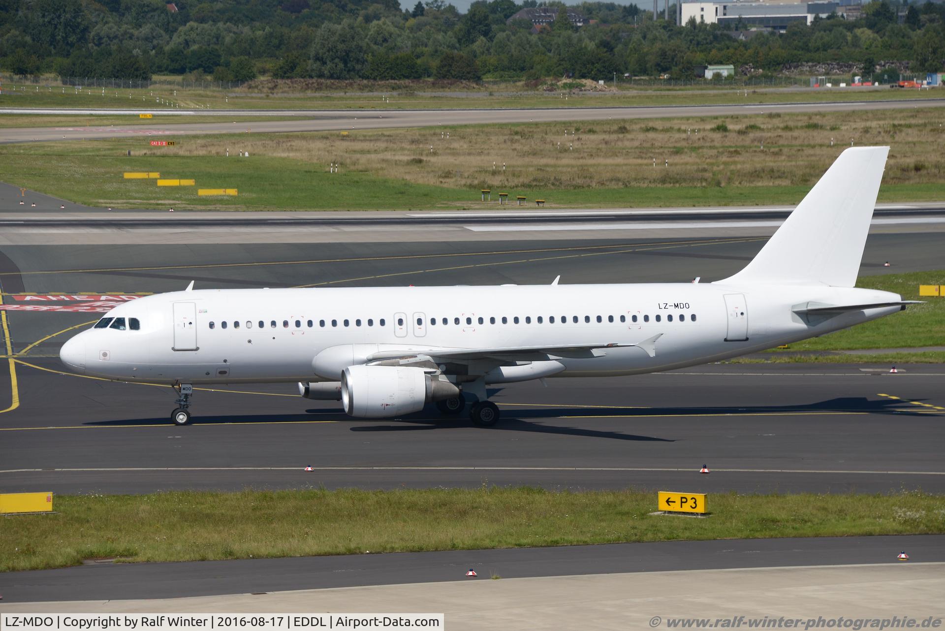 LZ-MDO, 1998 Airbus A320-214 C/N 0879, Airbus A320-214 - VL VIM Air Via all white - 879 - LZ-MDO - 17.08.2016 - DUS
